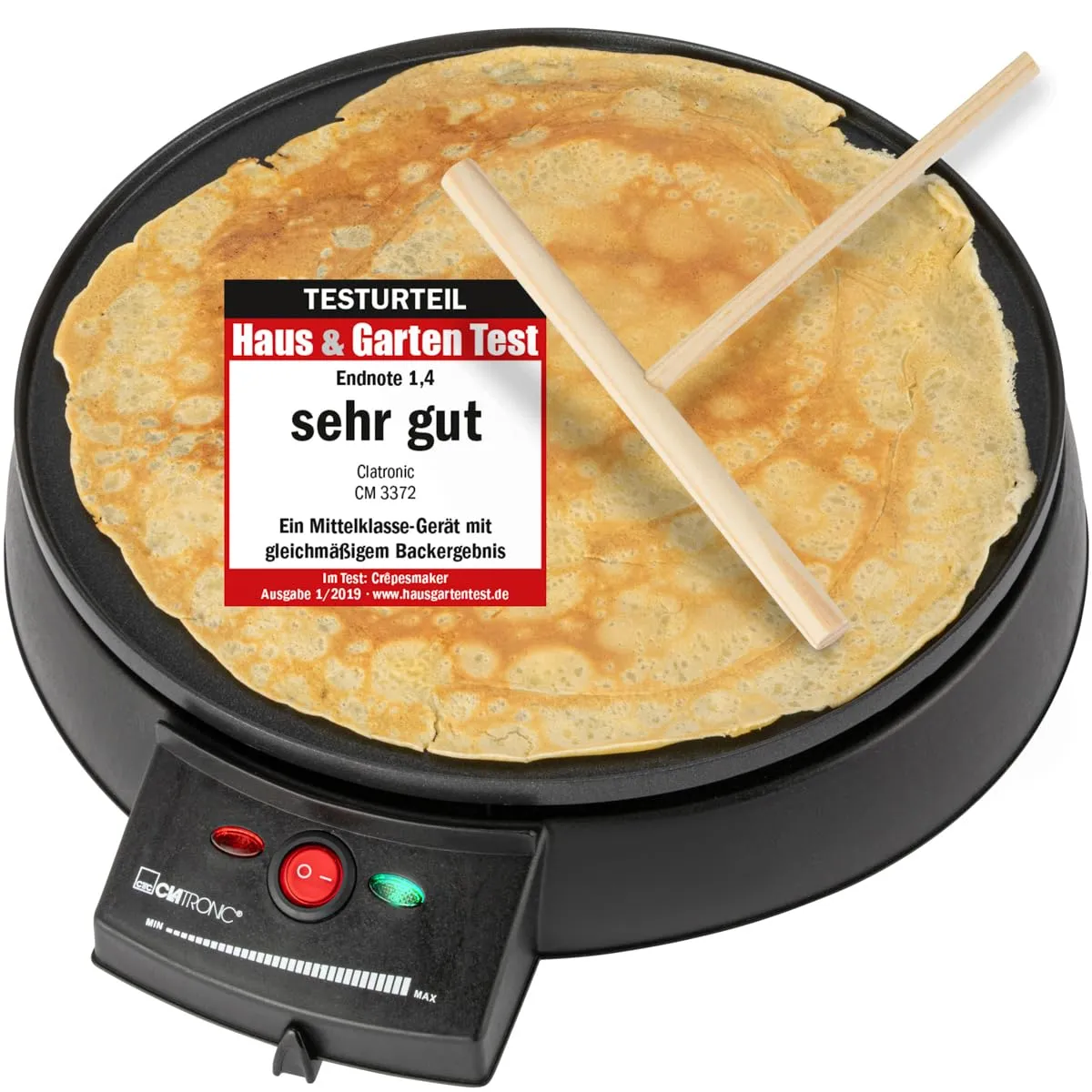 Clatronic CM 3372 Crepe Maker - Macchina per Crepes