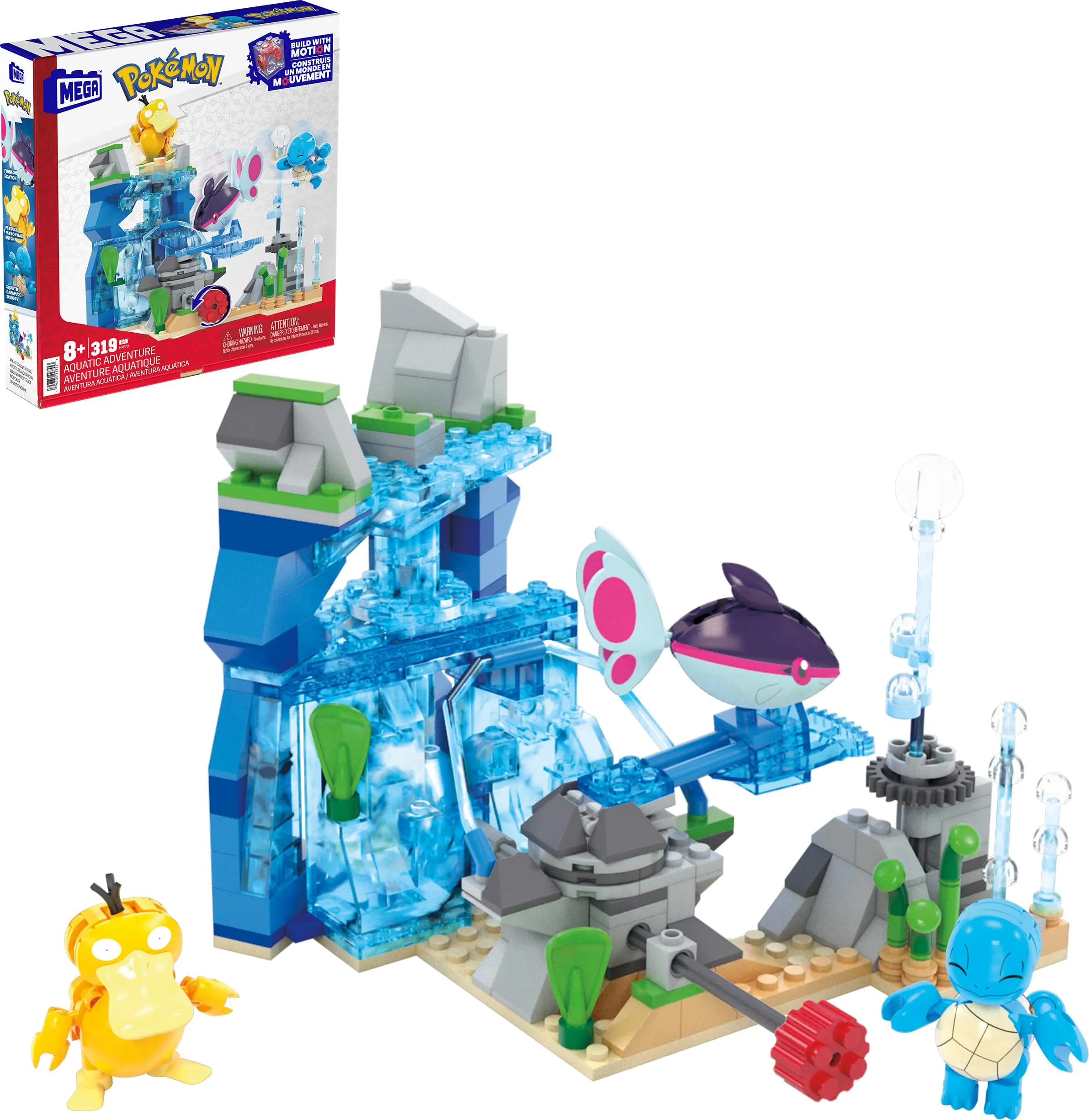 MEGA Pokémon - Avventura Acquatica, Set da Costruire