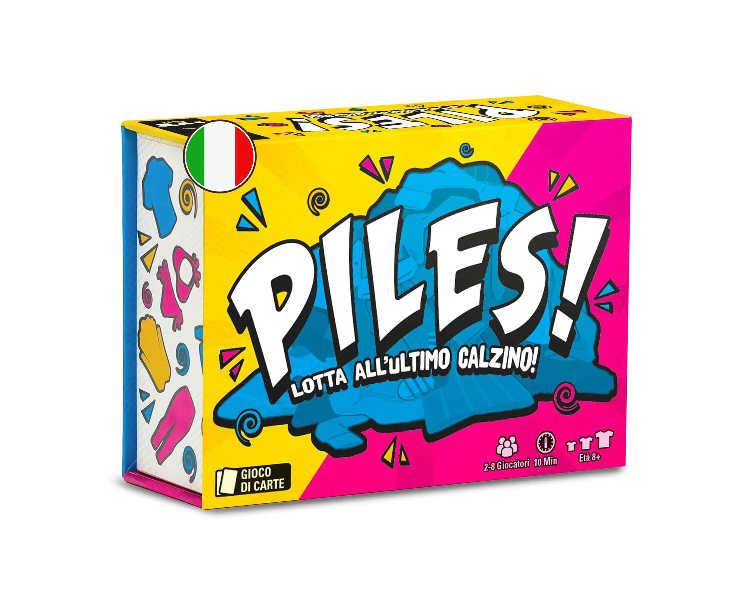 Asmodee Piles, Gioco da Tavolo, 8+ Anni, 2-8 Giocatori, Edizione in Italiano