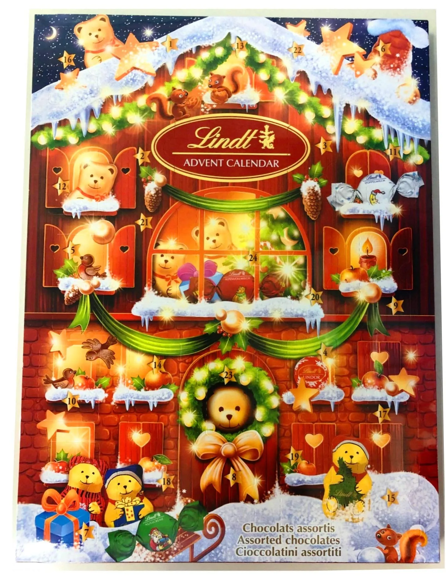 Lindt Calendario dell'Avvento Orsetto