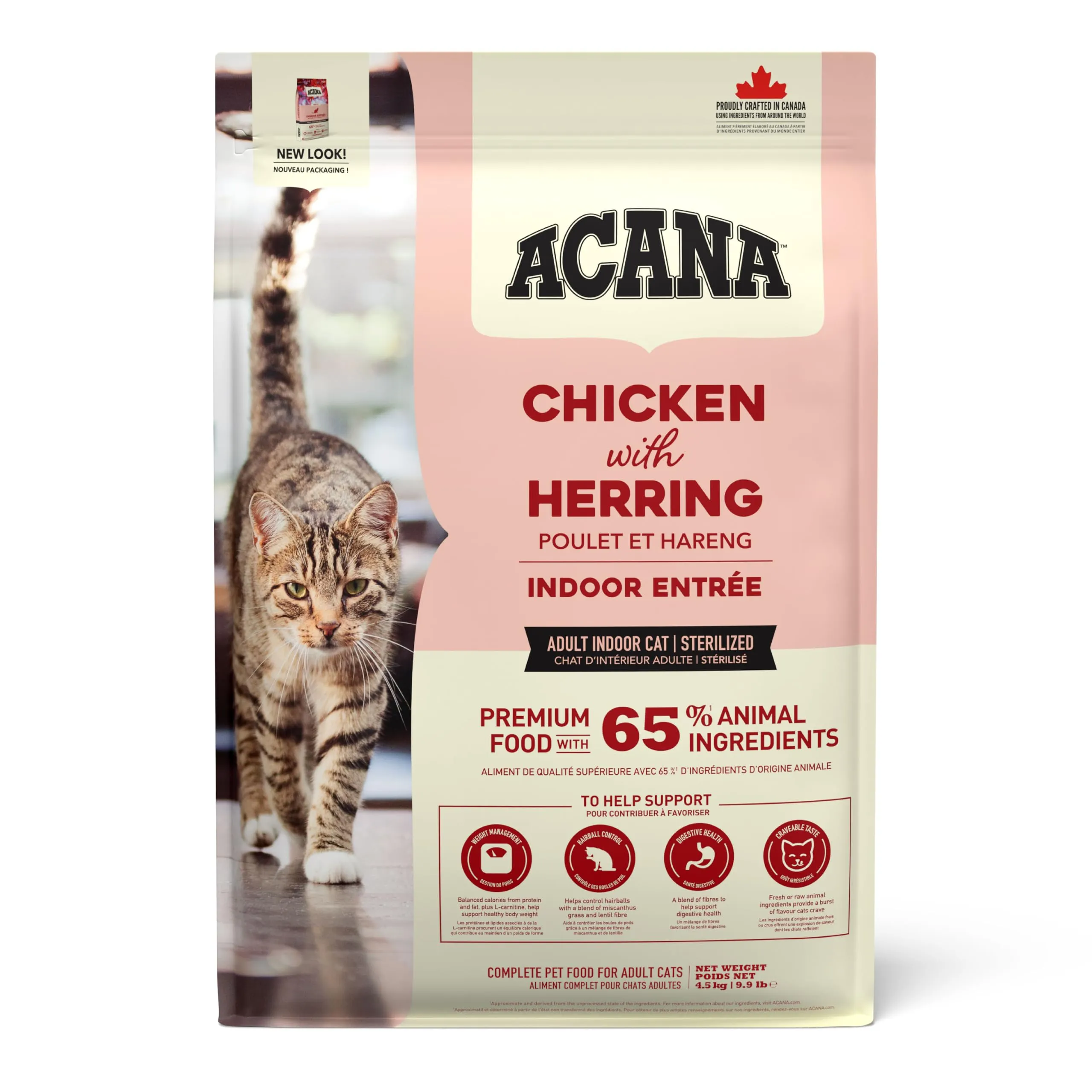 ACANA Indoor Entrée Cat 4,5 kg Cibo per Gatti