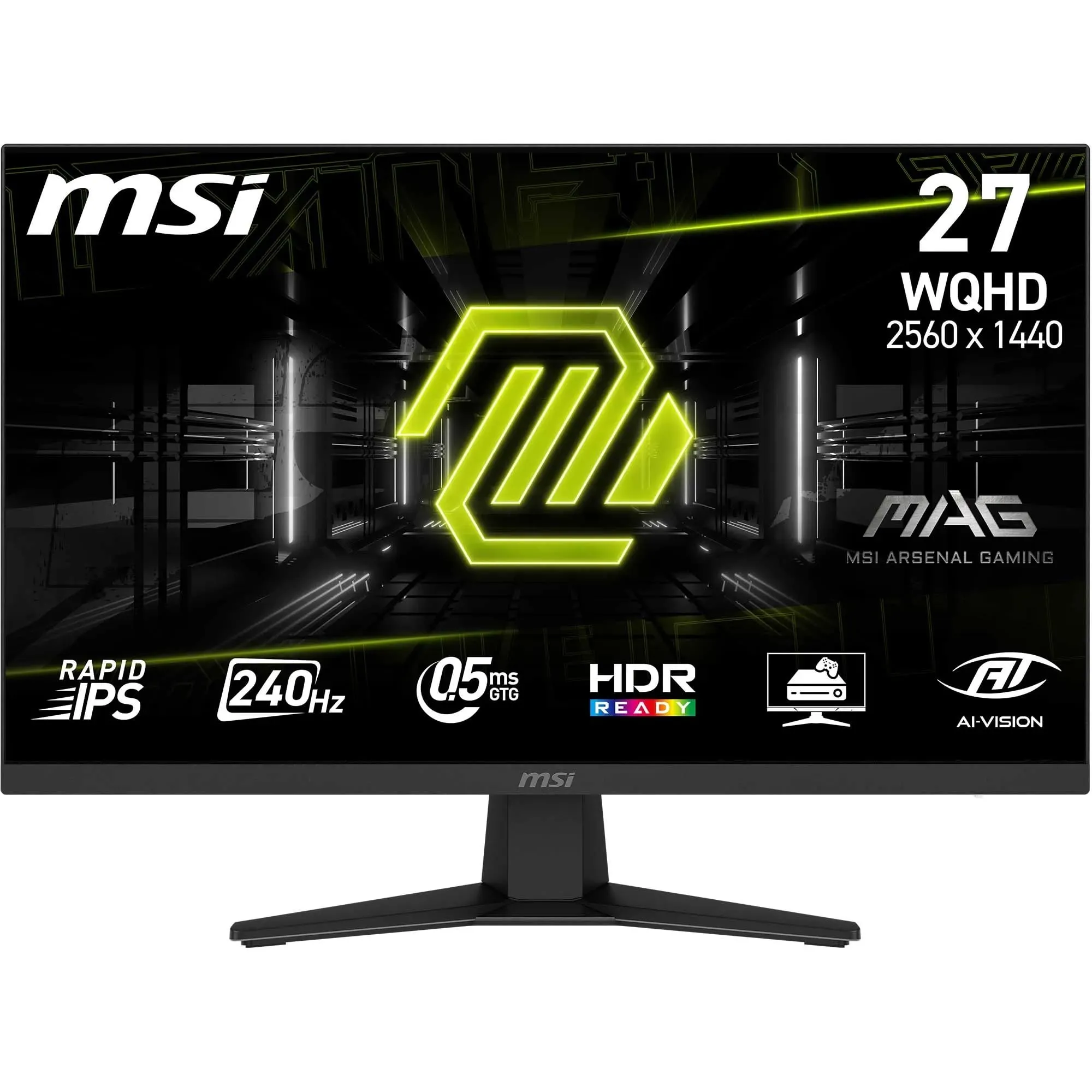 MSI MAG 274QF X24 Monitor Gaming 27" WQHD