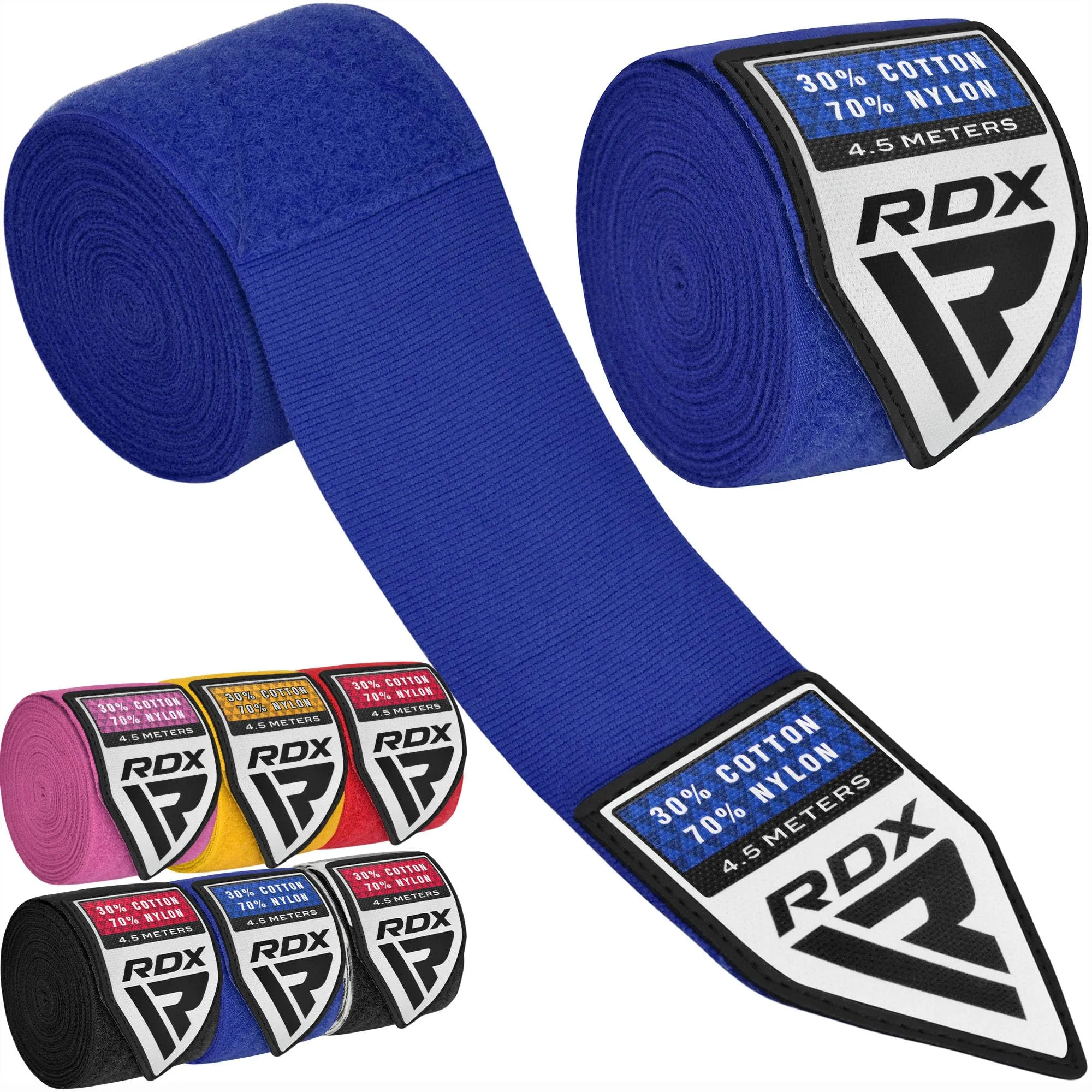 RDX Fasce Boxe Guanti Interni 4,5m - Protezione e Supporto per Mani e Polsi