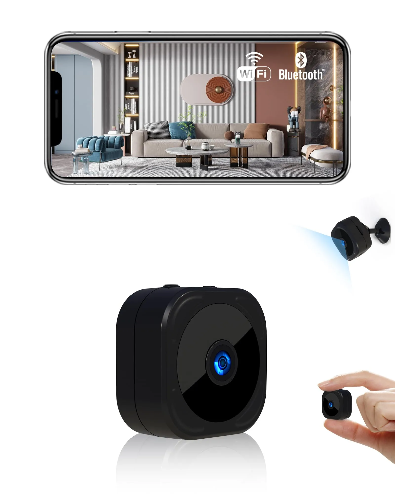 AOBOCAM Mini Telecamera WiFi Interno