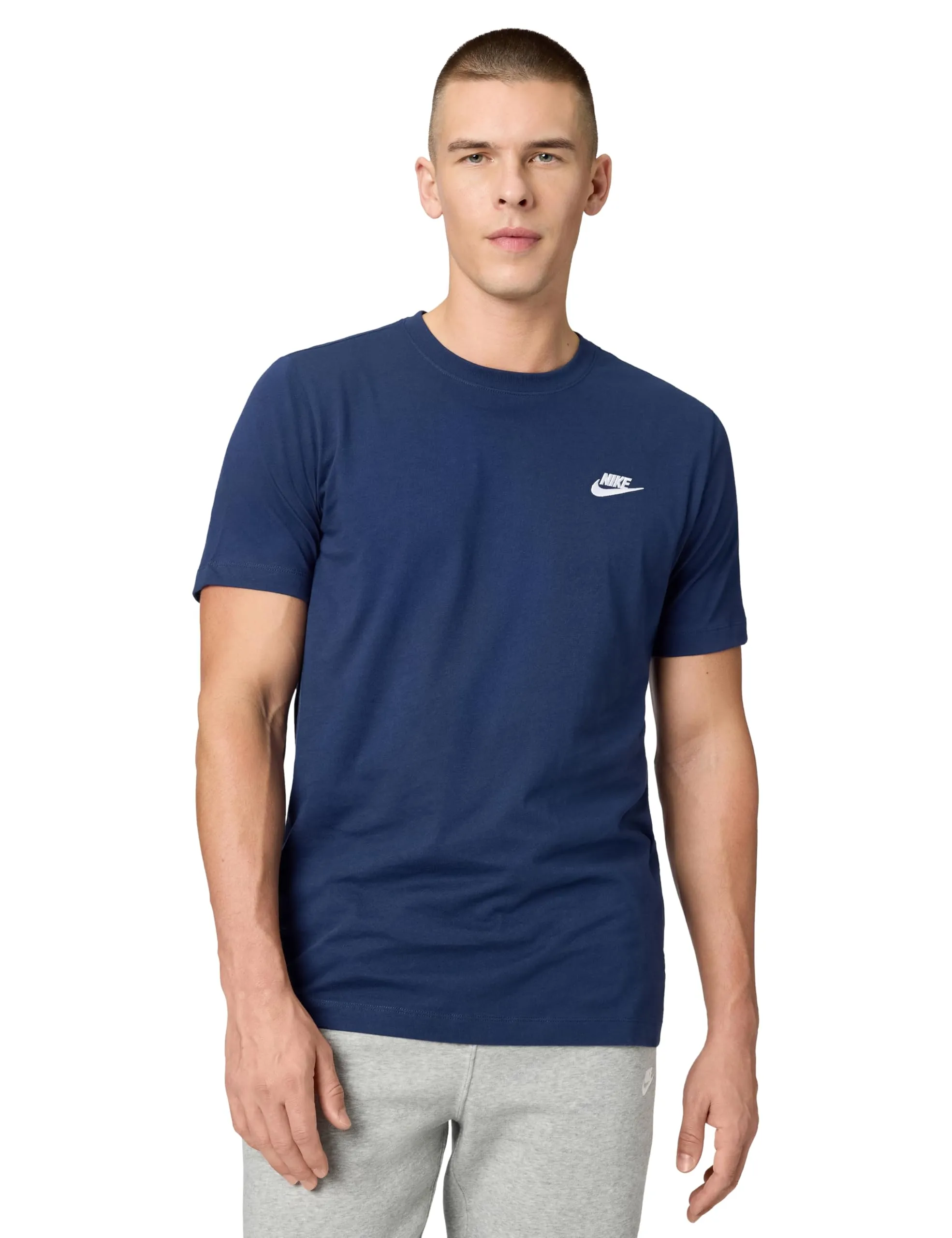 Nike M NSW Club Tee Maglietta Uomo Blu