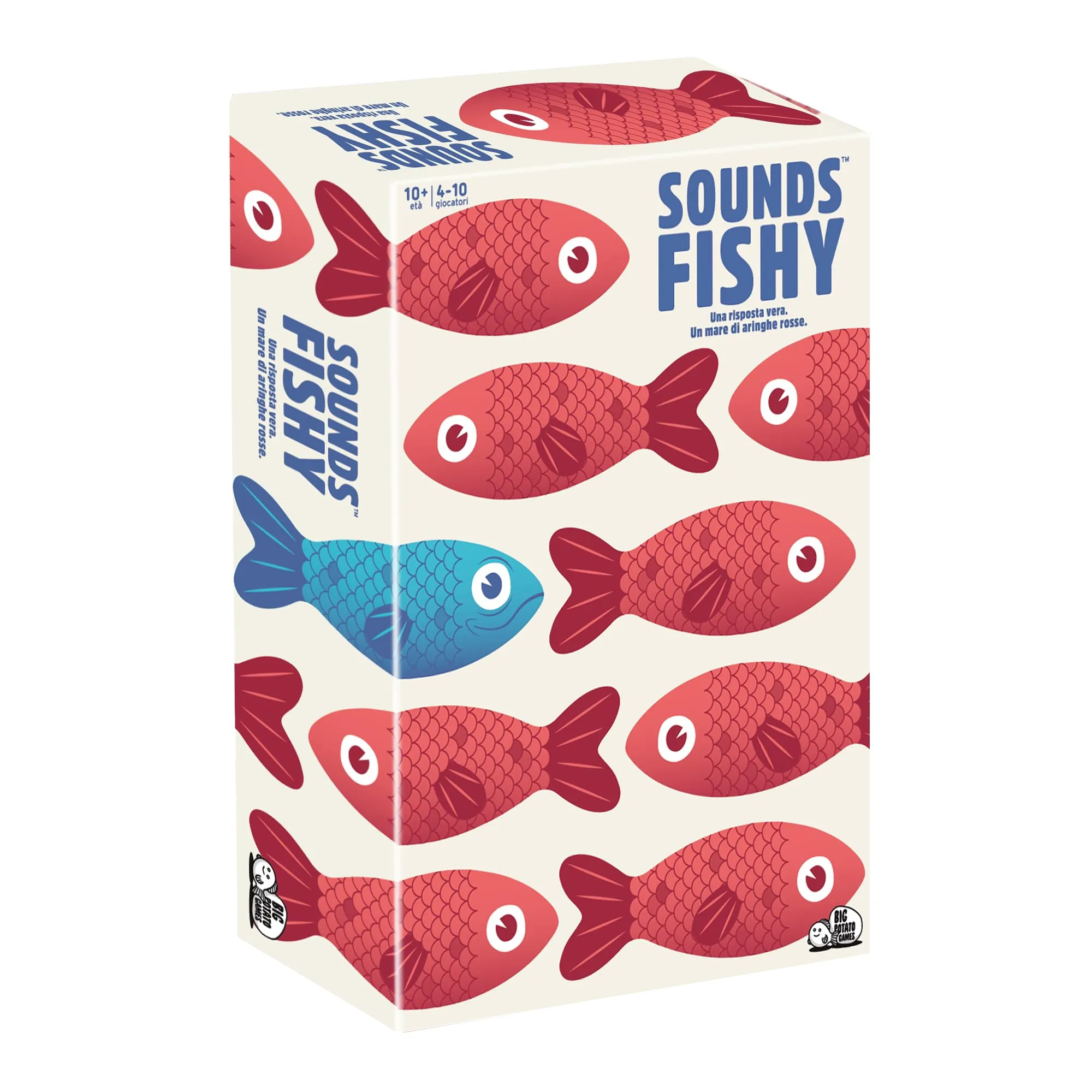 Asmodee Sounds Fishy - Il Gioco di Bluff e Scoperta per Serate Indimenticabili