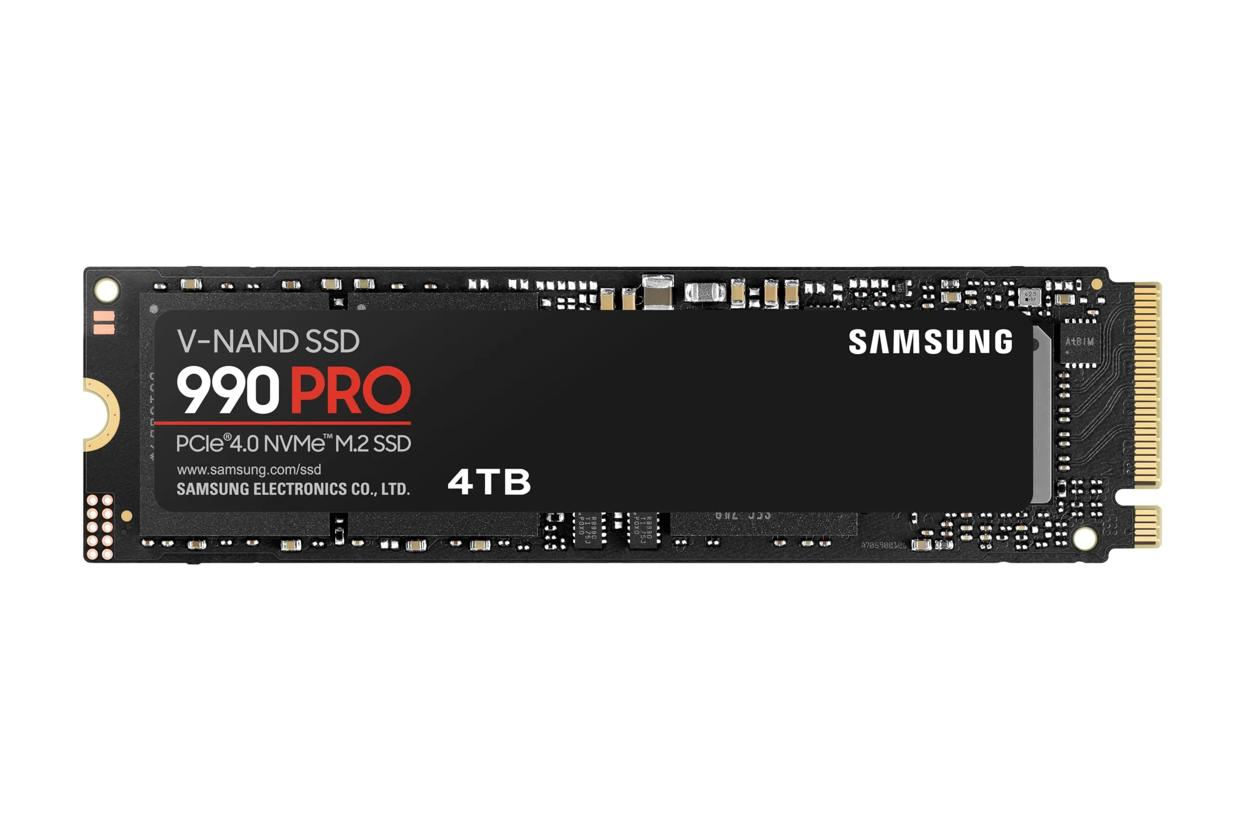 Samsung 990 PRO SSD 4TB NVMe PCIe Gen4 M.2