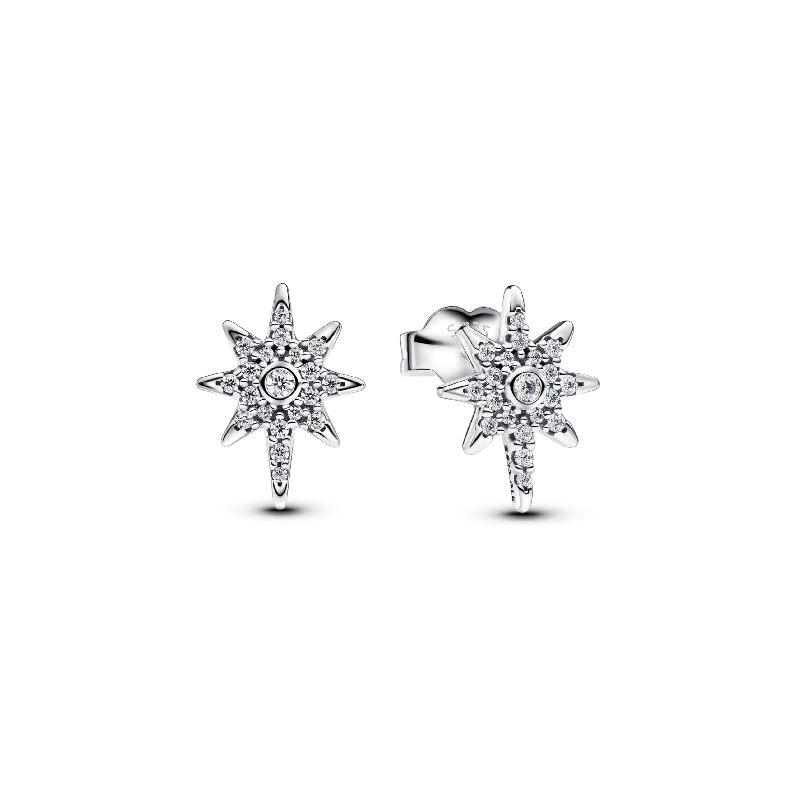 Pandora Moments Orecchini Scintillanti Stella Polare