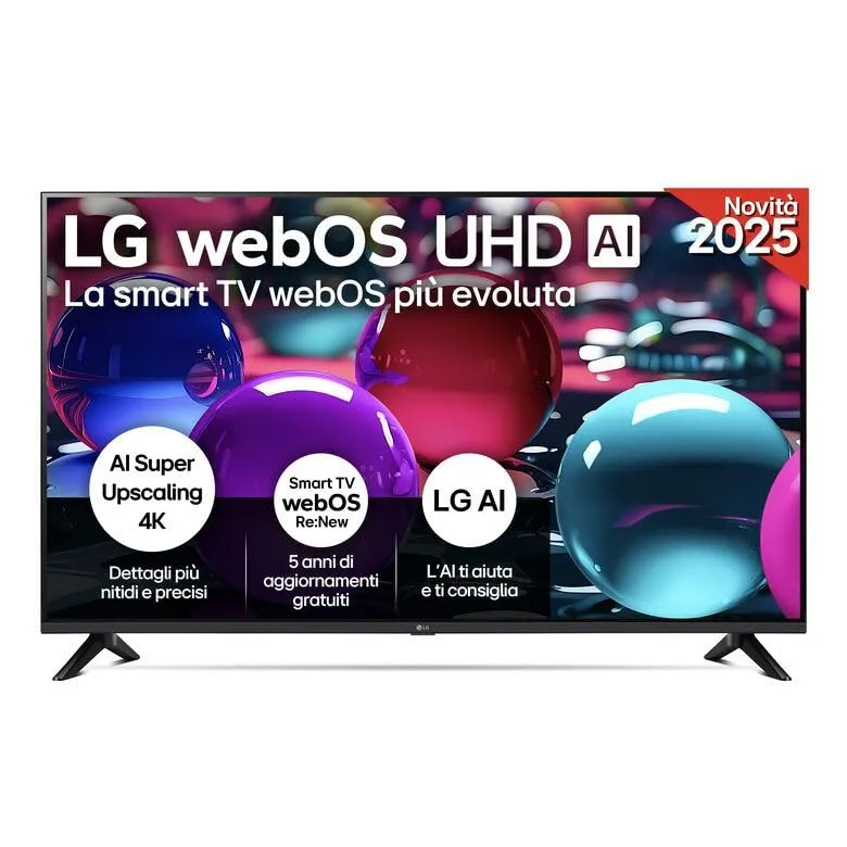 LG TV 43" UHD Smart 43UR78006LK Serie UR78