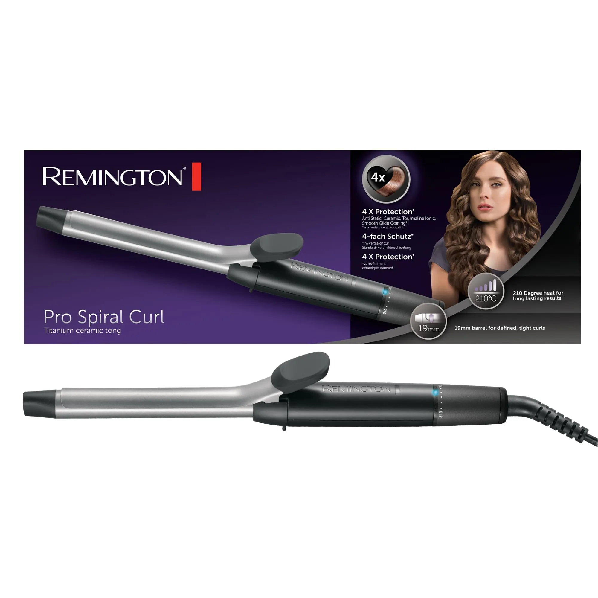 Remington Ferro Arricciacapelli Pro Spiral Curl CI5519