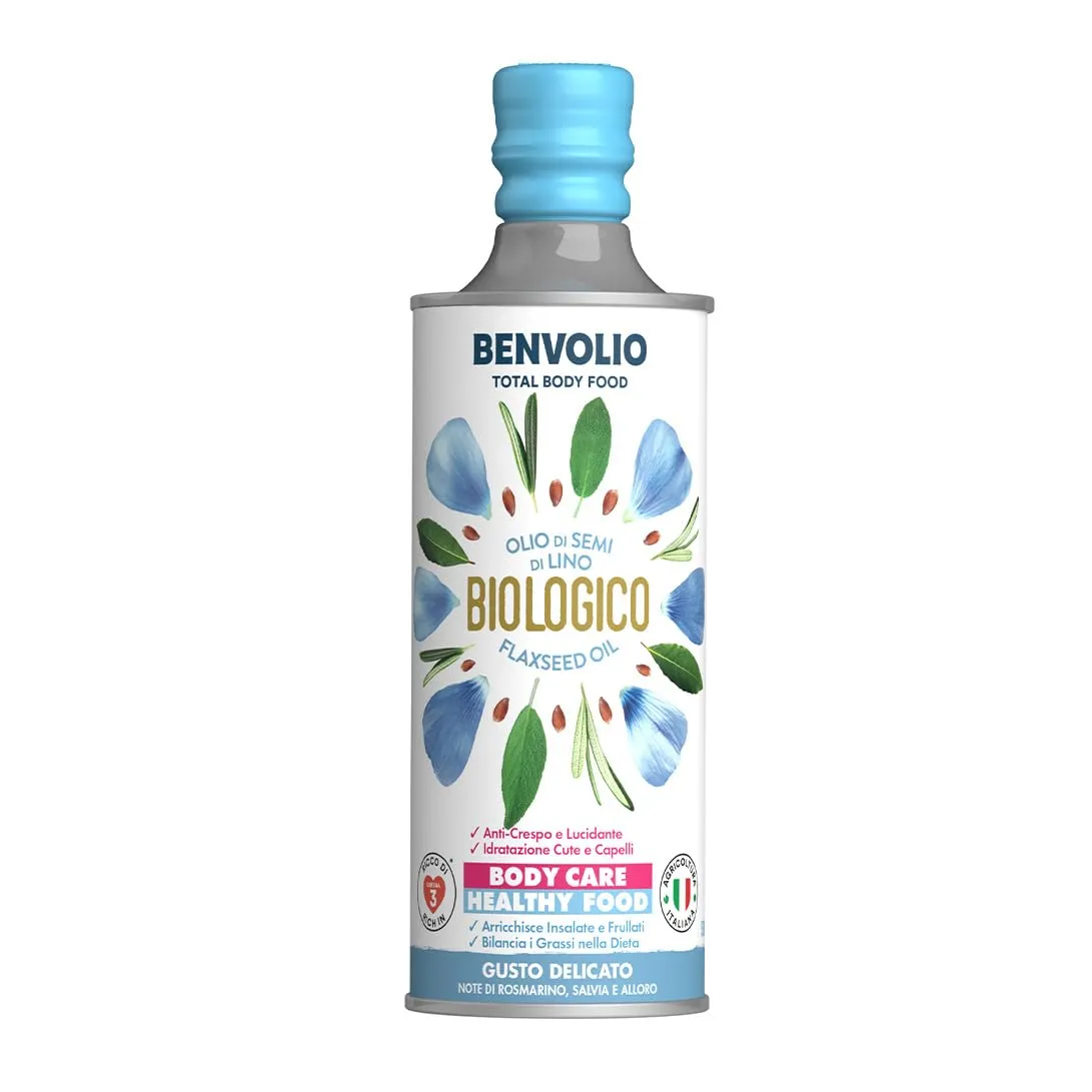 BENVOLIO - Olio di Semi di Lino Biologico