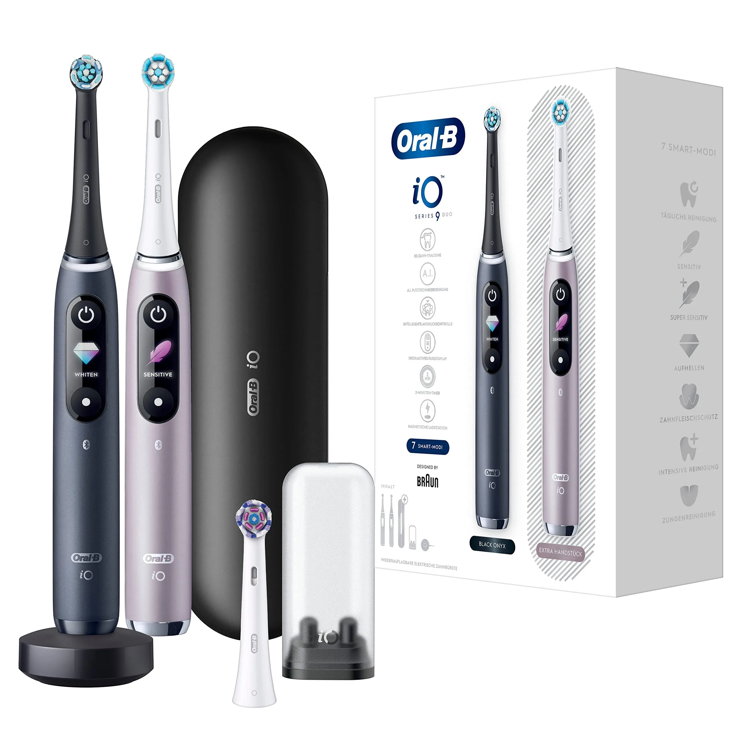Oral-B iO Series 9 - Spazzolino Elettrico Doppia Confezione