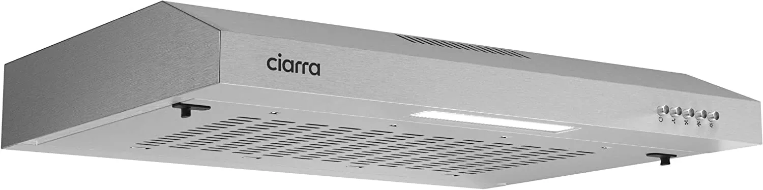 CIARRA CBCS6903 Cappa Aspirante Sottopensile 60 cm Argento