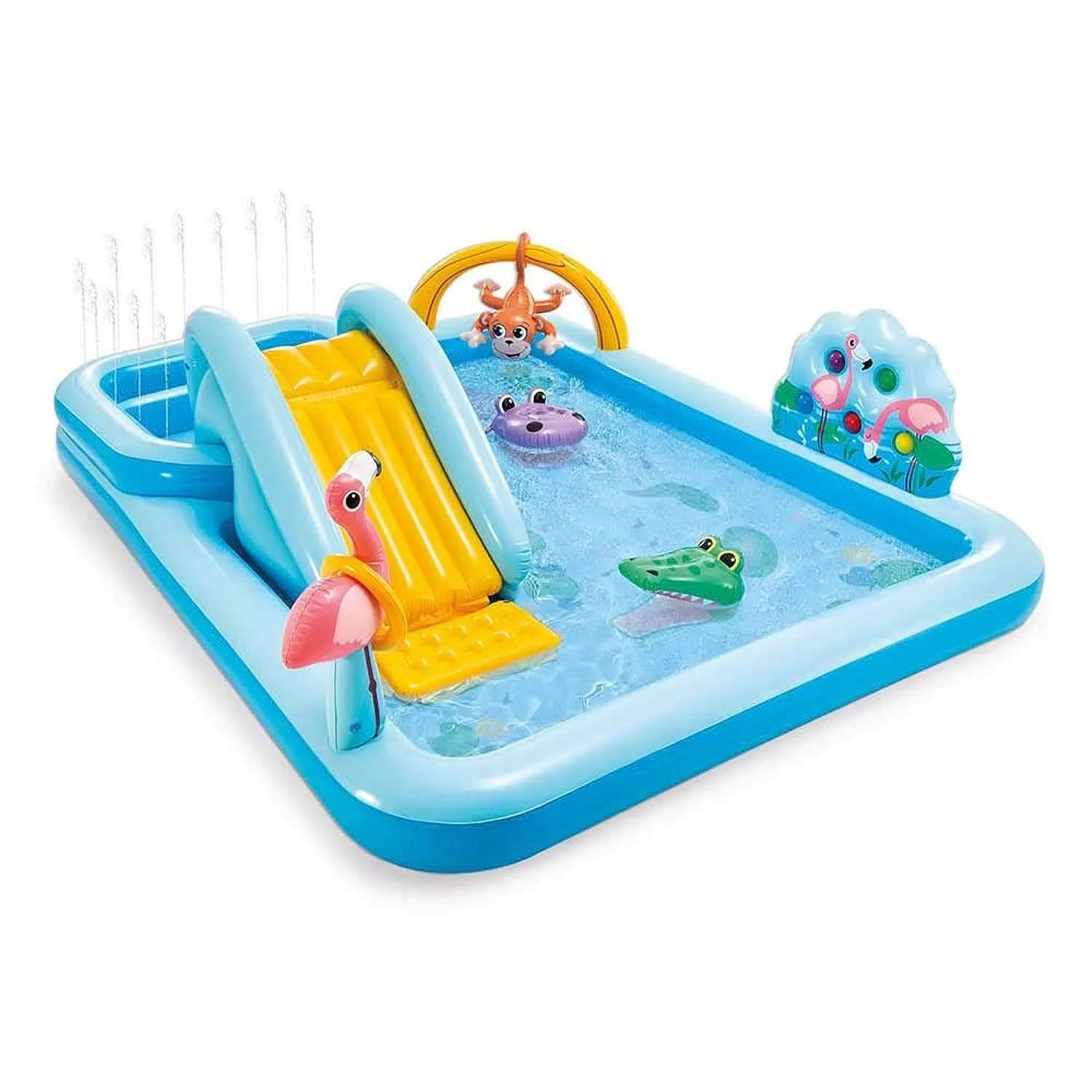 Intex 57161NP Centro Giochi d'Acqua Avventure nella Giungla