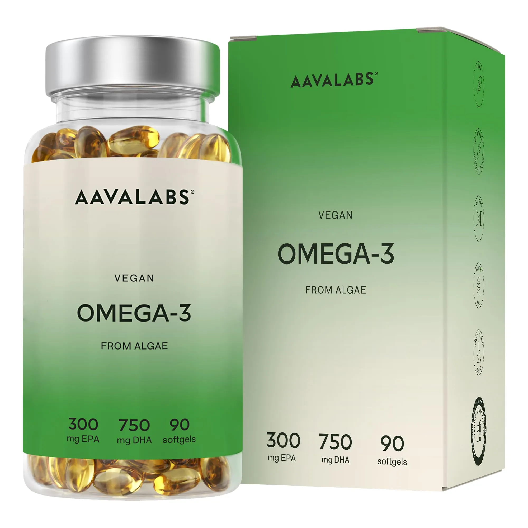 Omega 3 Vegan ad Alta Efficienza [1500 mg] - AAVALABS