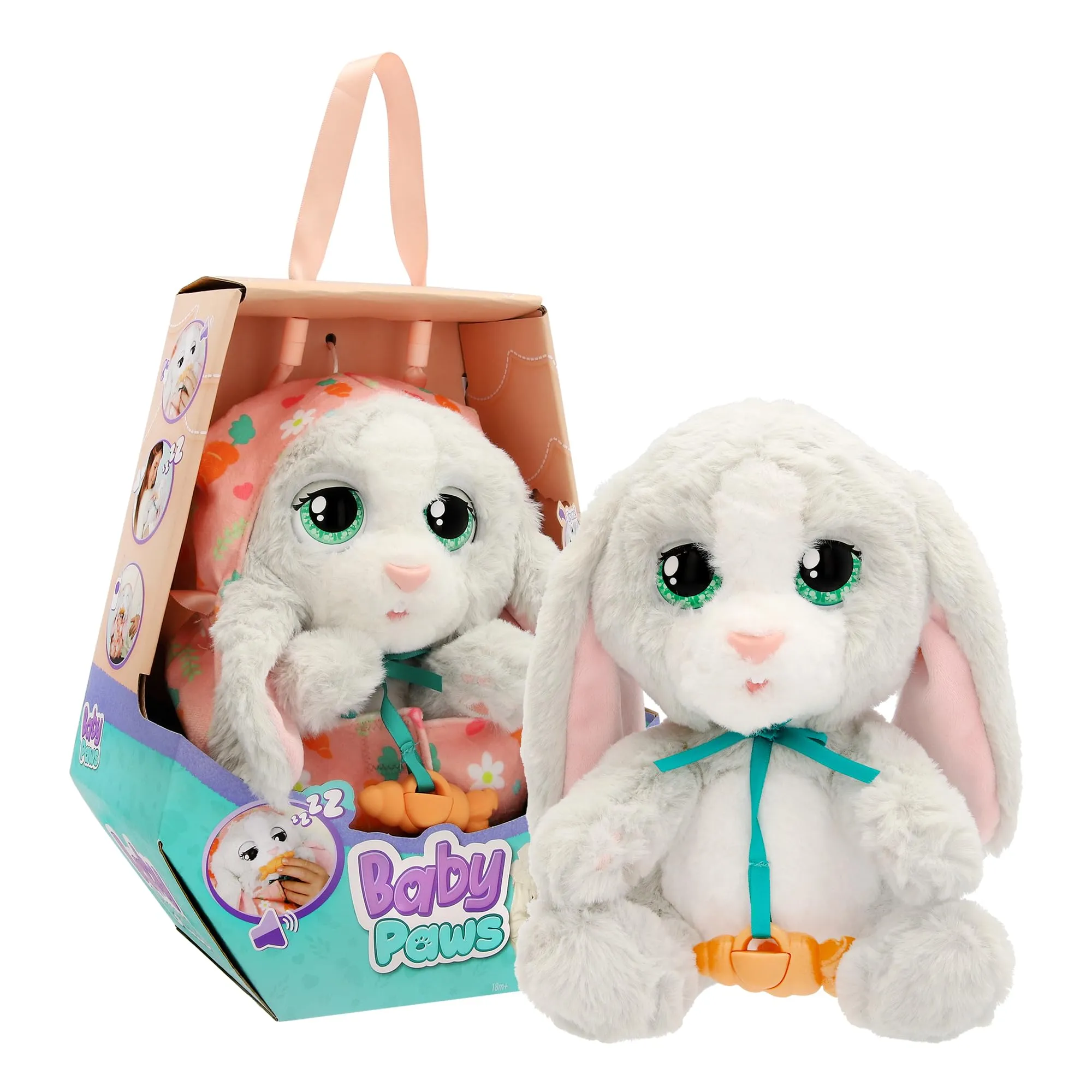 CRY BABIES Little Changers BABY PAWS Bunny