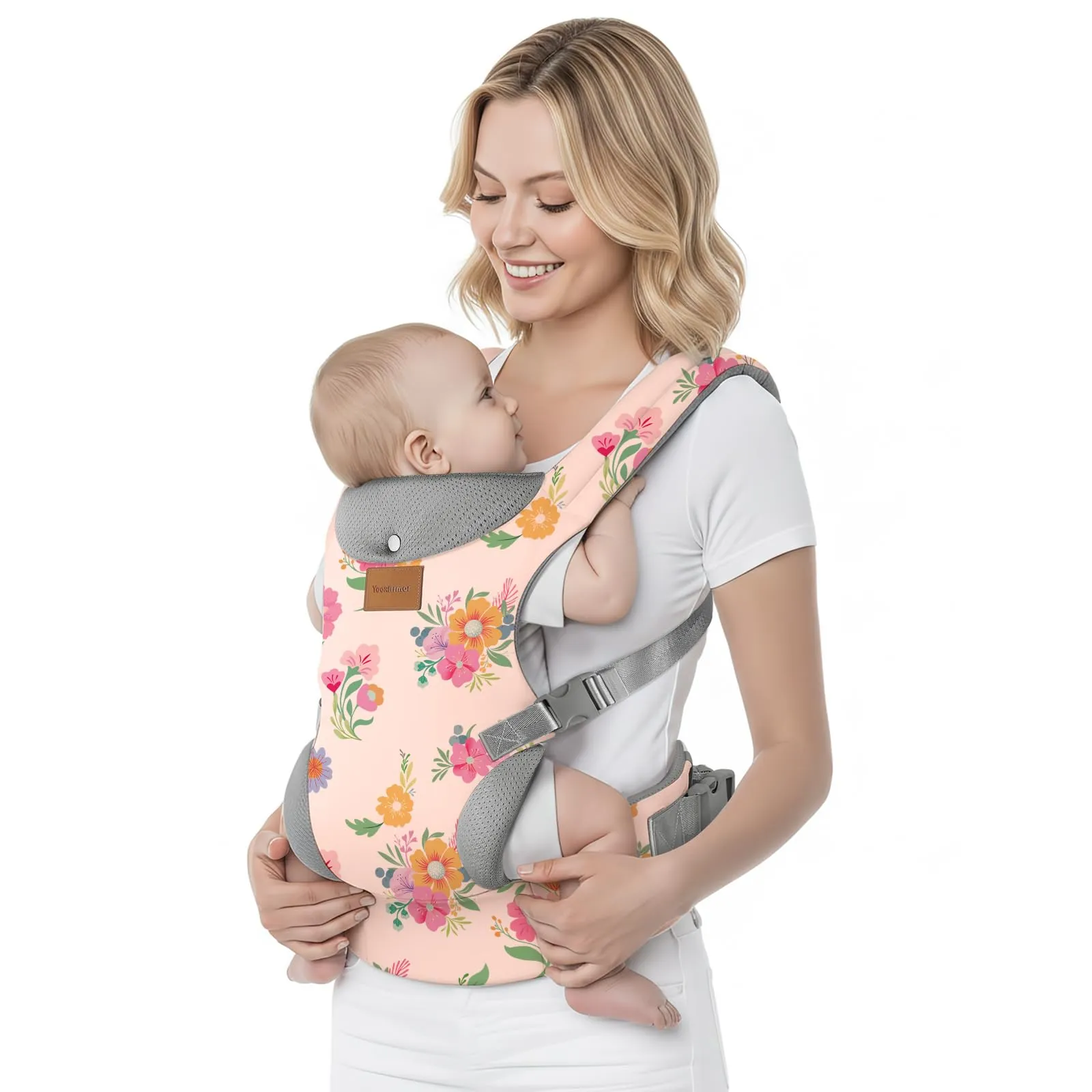 YooxAromr Marsupio Ergonomico Neonato 4-in-1