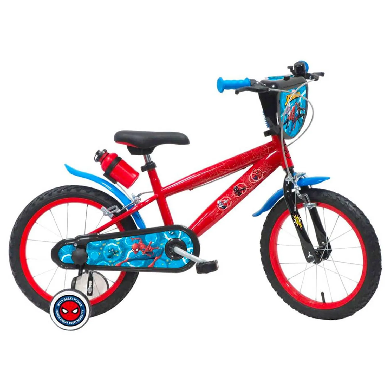 Bicicletta Spiderman 16"