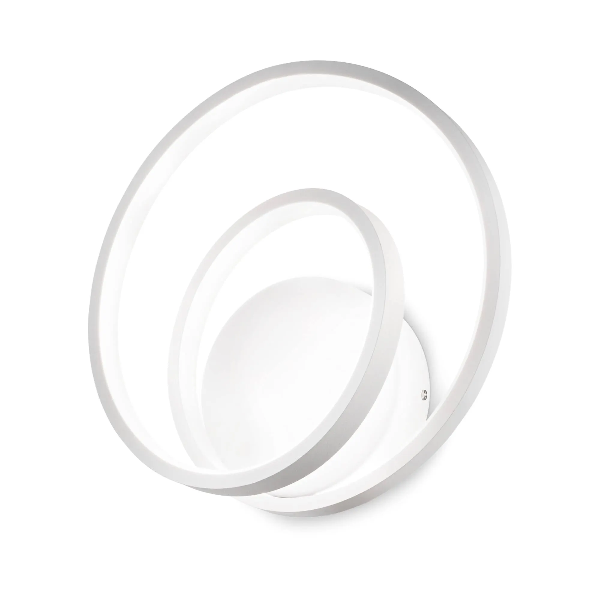 Ideal Lux OZ Lampada da Parete LED Swirl Dimmerabile Bianca