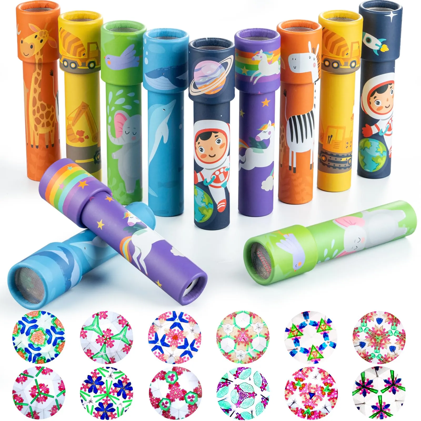 iKeelo 12PCS Caleidoscopi per Bambini