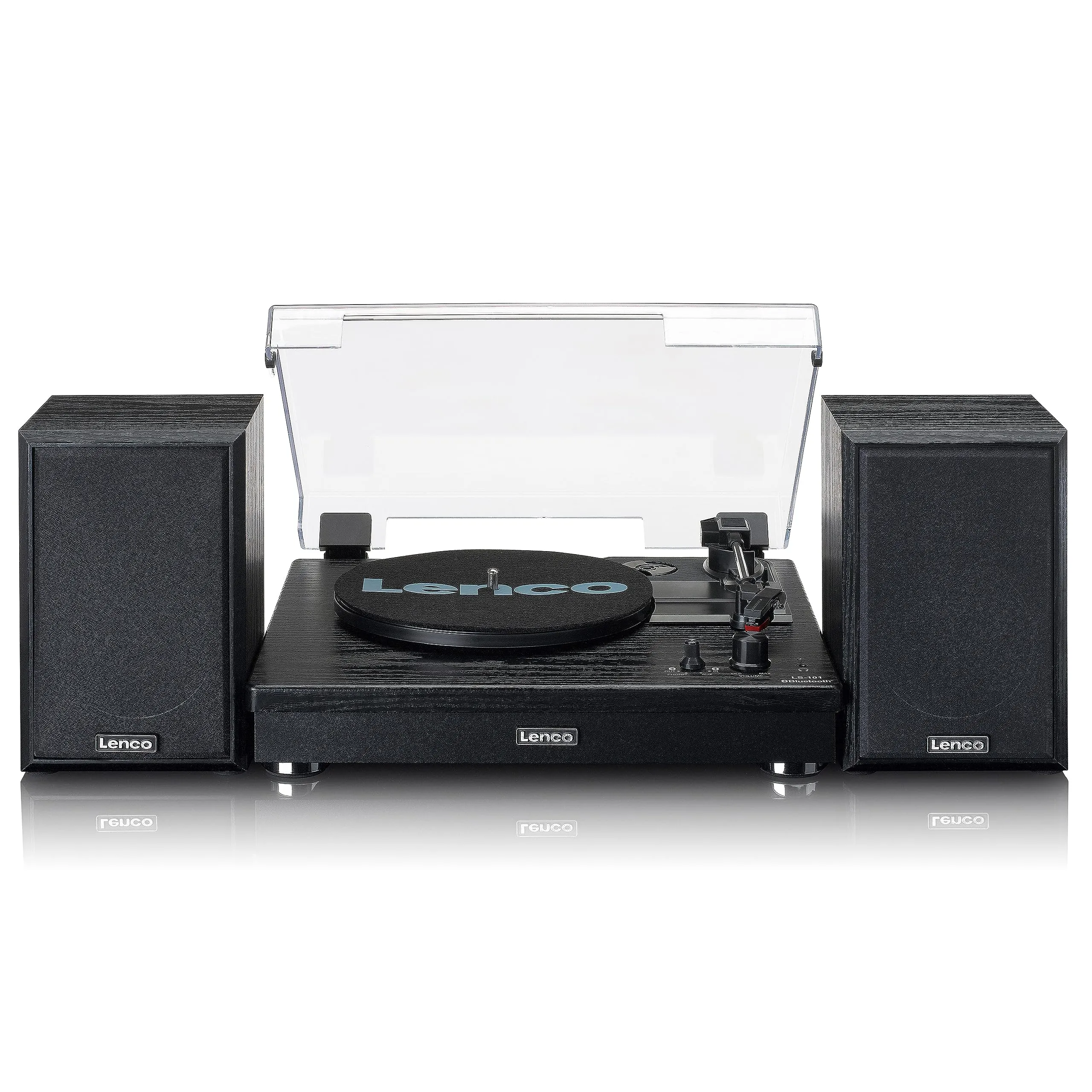 Lenco LS-101 Giradischi Bluetooth con Altoparlanti Esterni