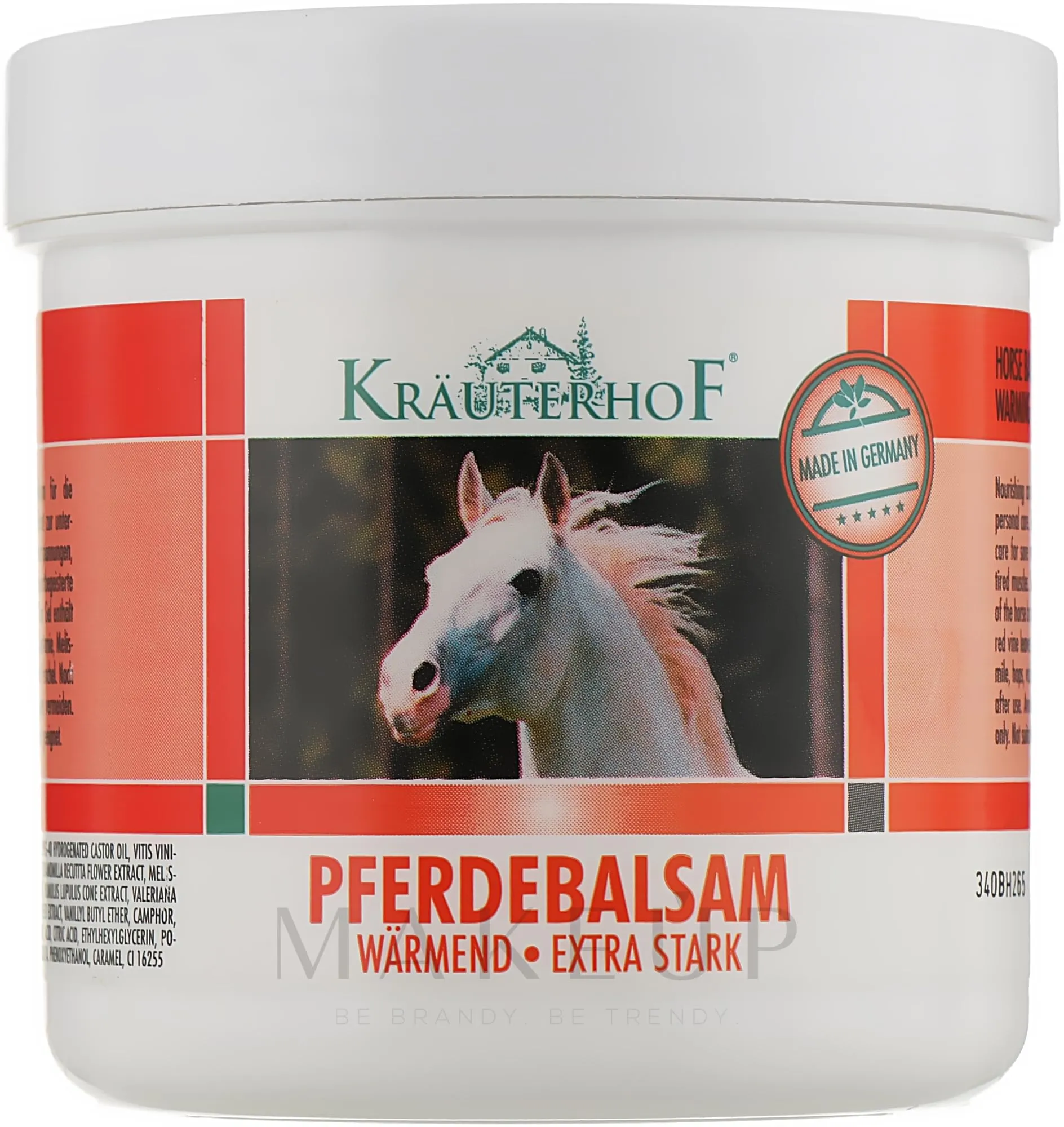 Krauterhof Balsamo di Cavallo Riscaldante - 250ml