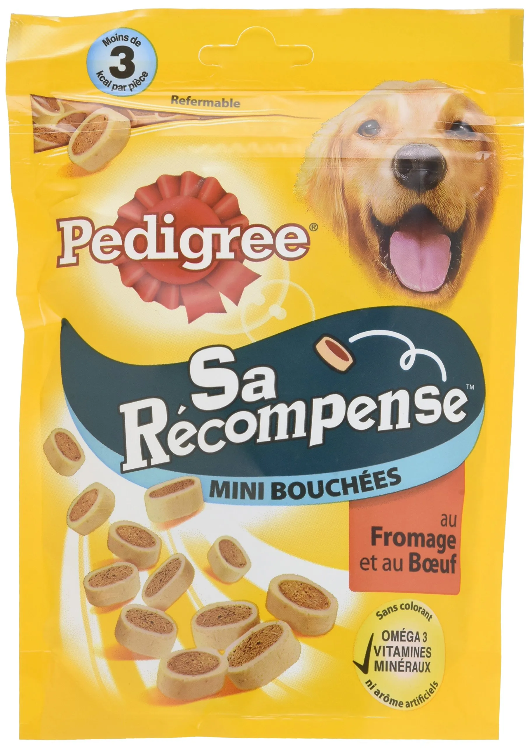 Pedigree Tasty Minis - Bocconcini al formaggio e manzo