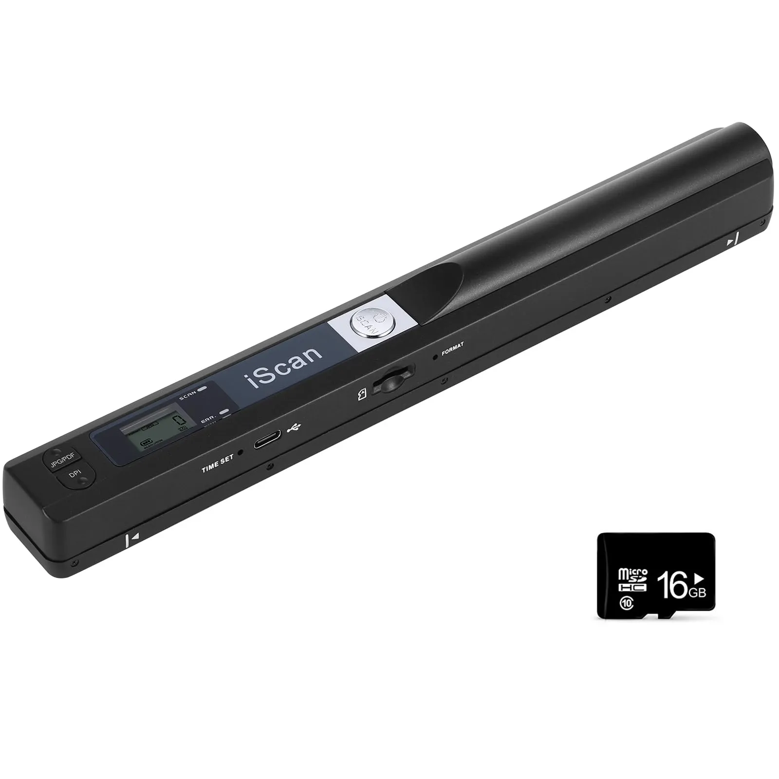 Scanner Documenti Portatile AOZBZ 900 DPI con Scheda SD