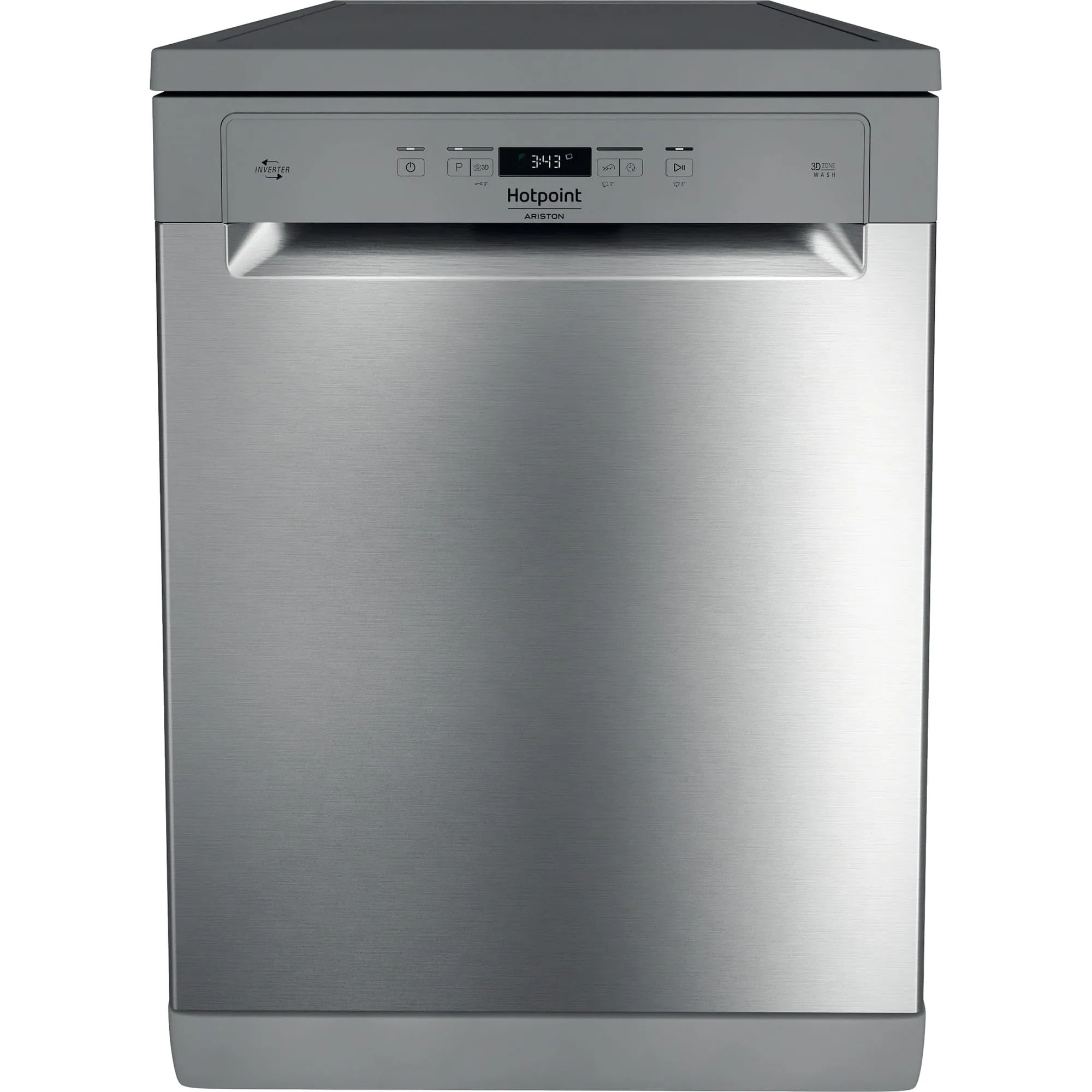 Hotpoint HFC 3C41 CW X Lavastoviglie a Libera Installazione Inox