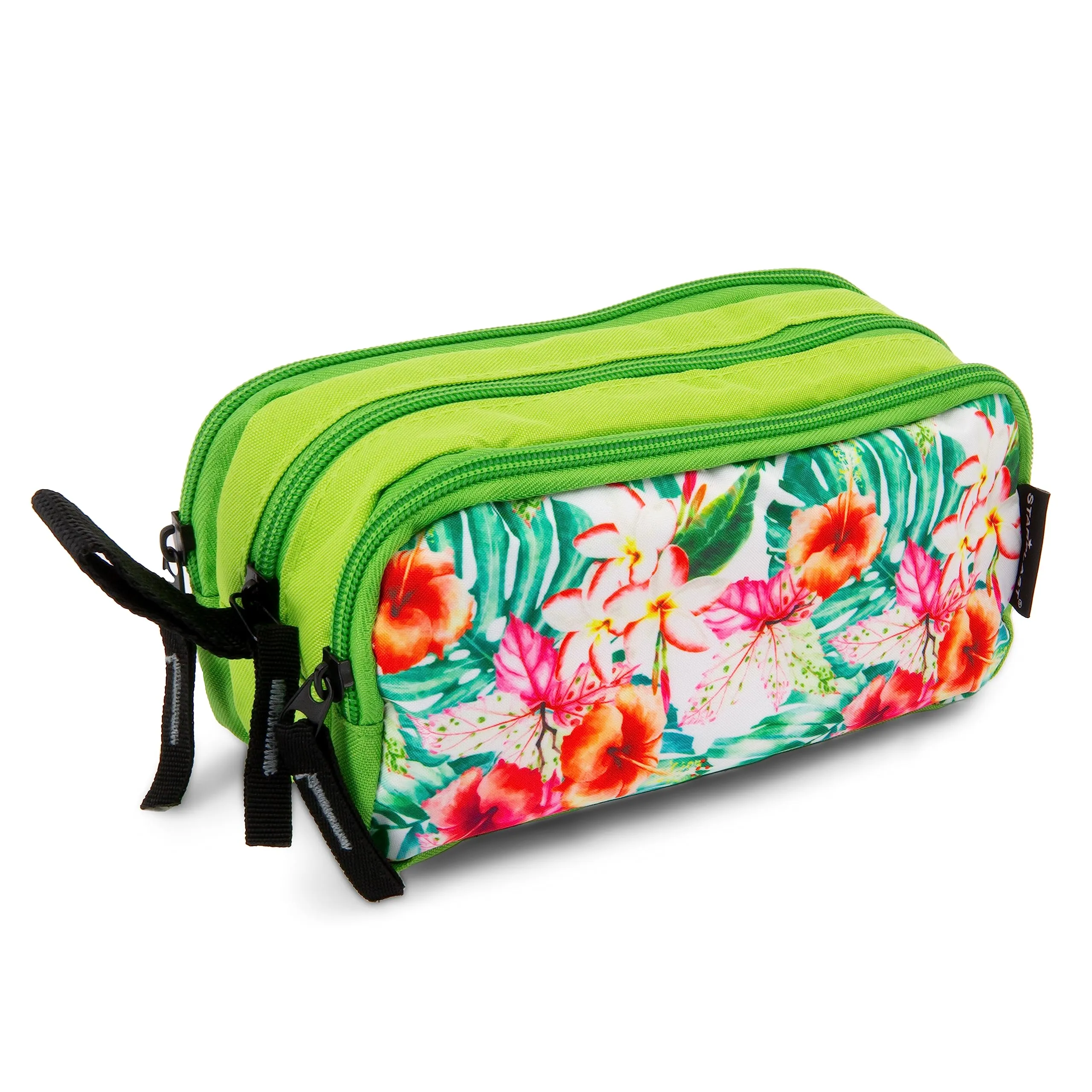 Astuccio a 3 Scomparti Starplast - Design Fiori