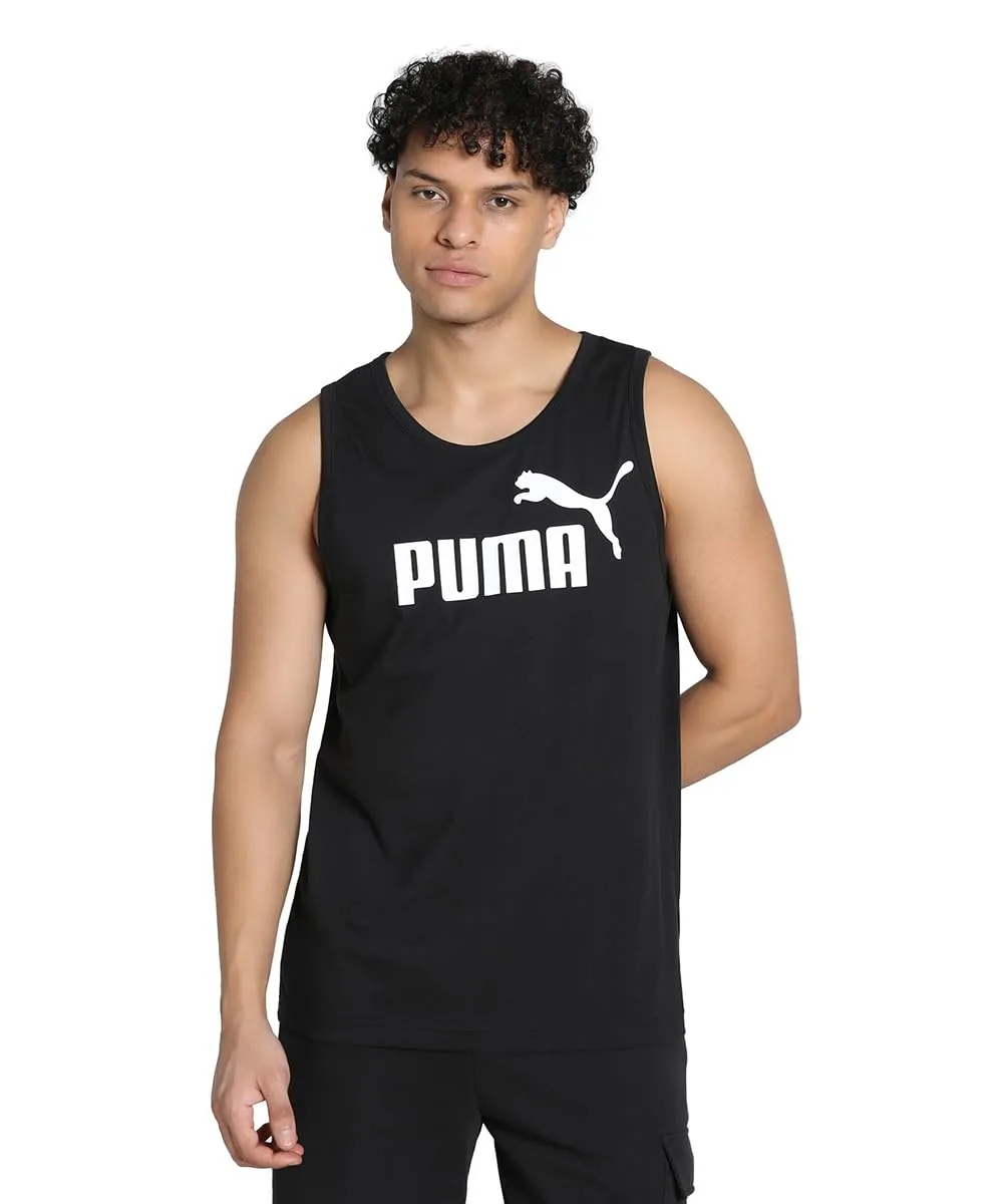 Puma Ess Tank Canotta Sportiva Uomo, Nero