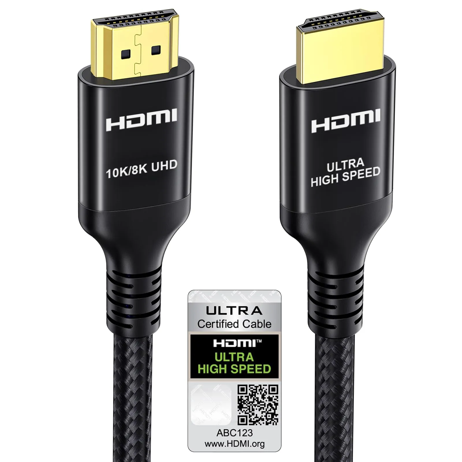 Etseinri Cavo HDMI 2.1 2M Certificato 10K 8K 4K Ultra Alta Velocità