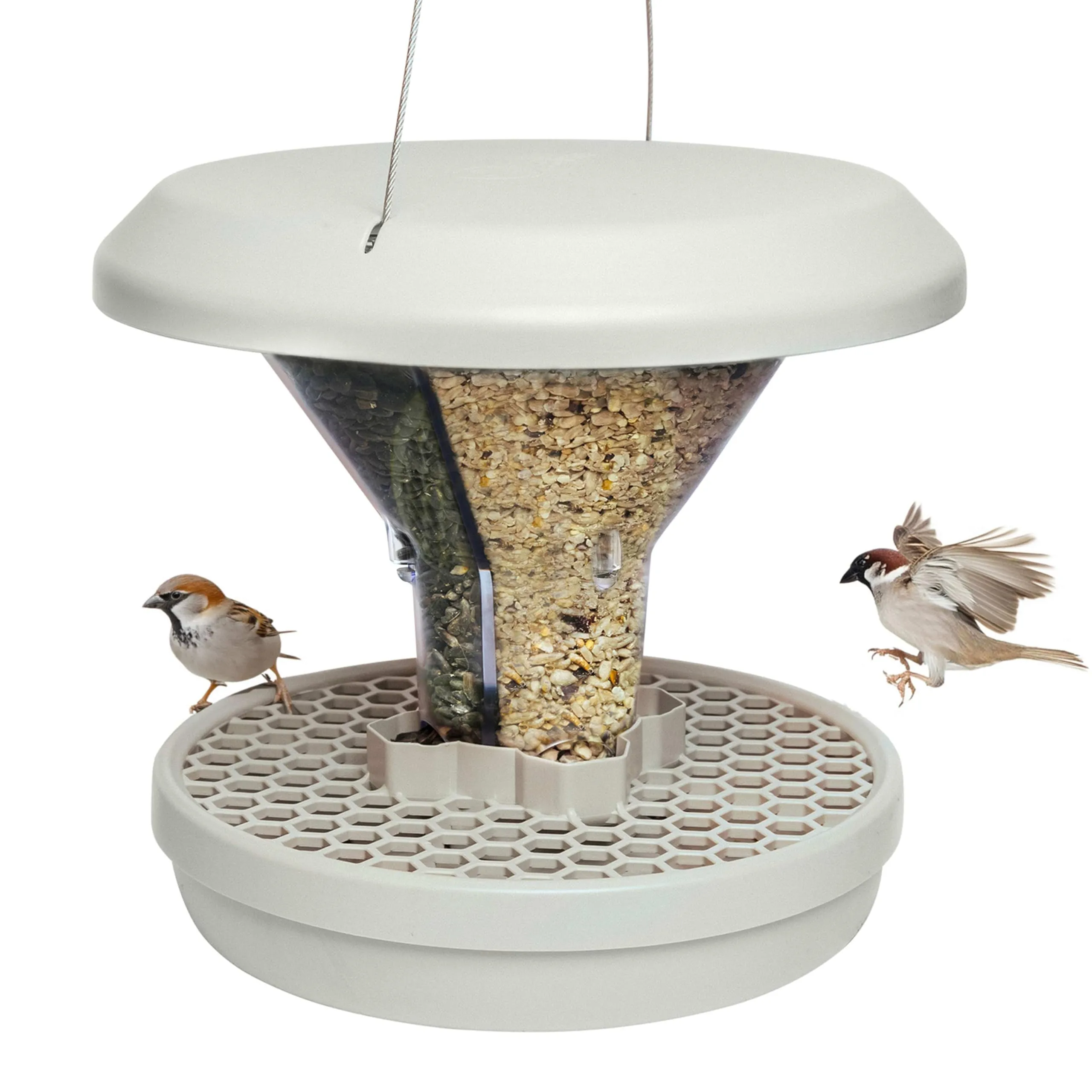 SWISSINNO Mangiatoia per Uccellini da Esterno "Davos" SMART BIRDS