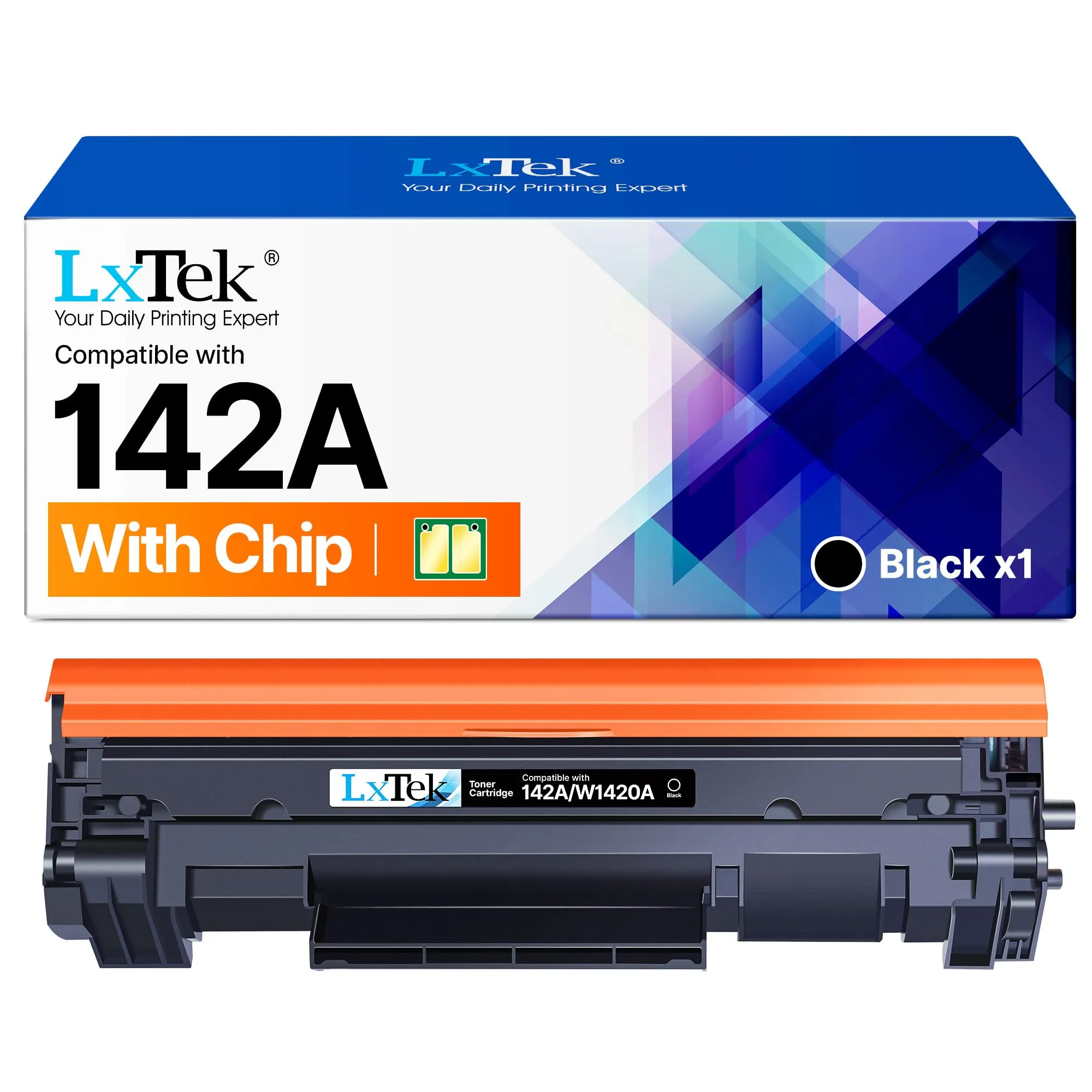 2 Cartucce Toner Compatibili HP 142A (W1420A) Per LaserJet M110, M140, M139 – Chip Aggiornato, 950 Pagine Cad., Nero Profondo