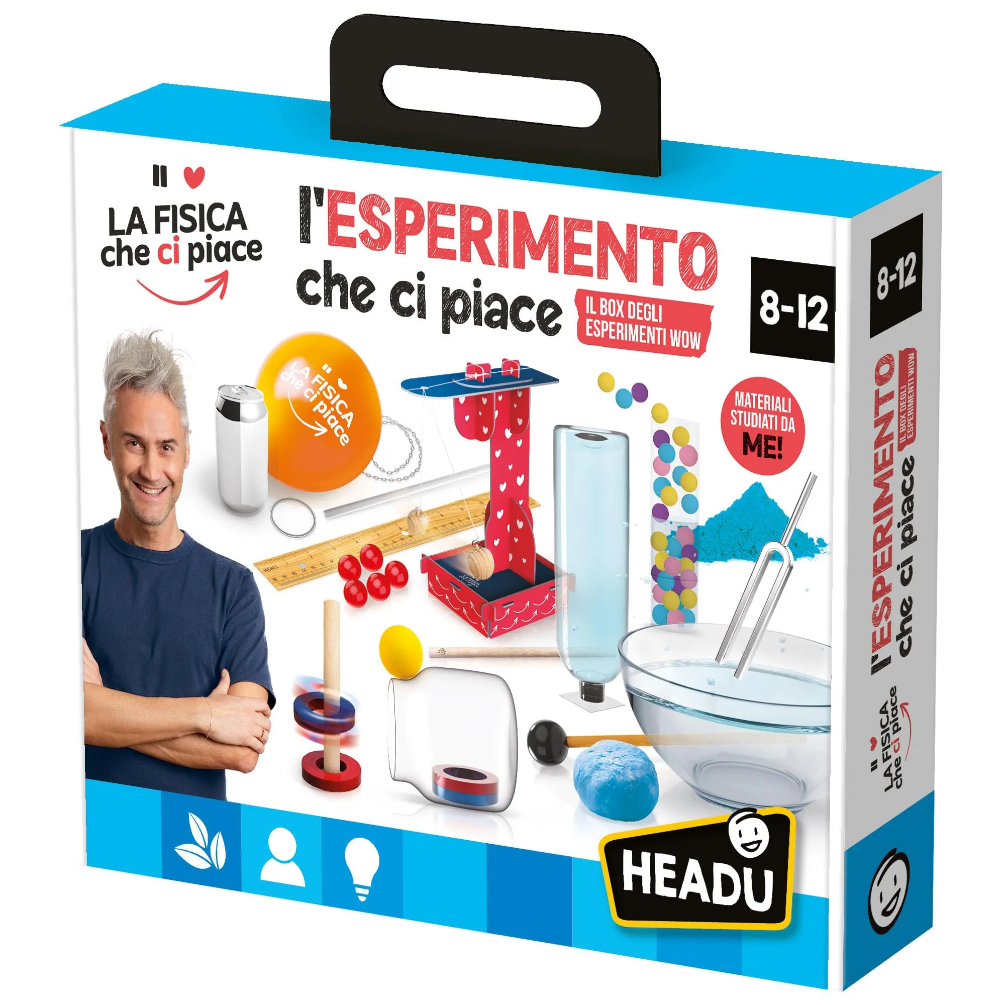 Headu LA FISICA CHE CI PIACE - L'Esperimento Che Ci Piace: Il box degli esperimenti wow