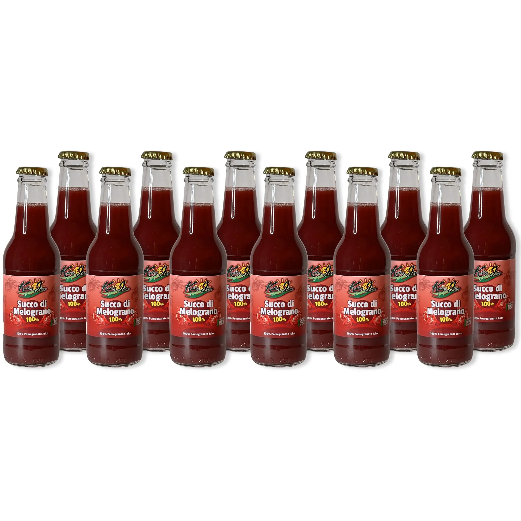 Spremuta di Melograno Kalos Jero - 12 Bottiglie da 200ml