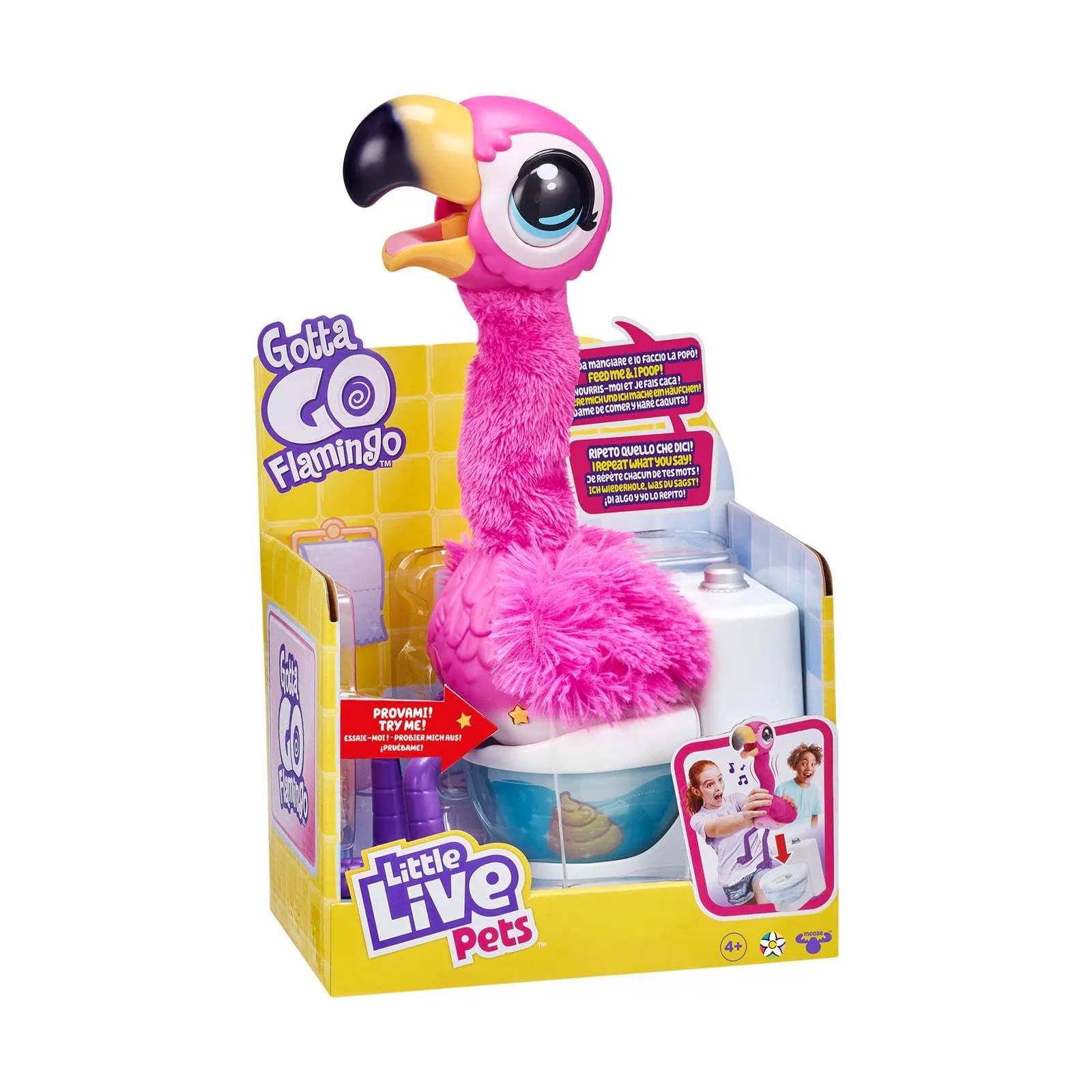 Rocco Giocattoli - Little Live Pets Gotta Go Flamingo Sherbet