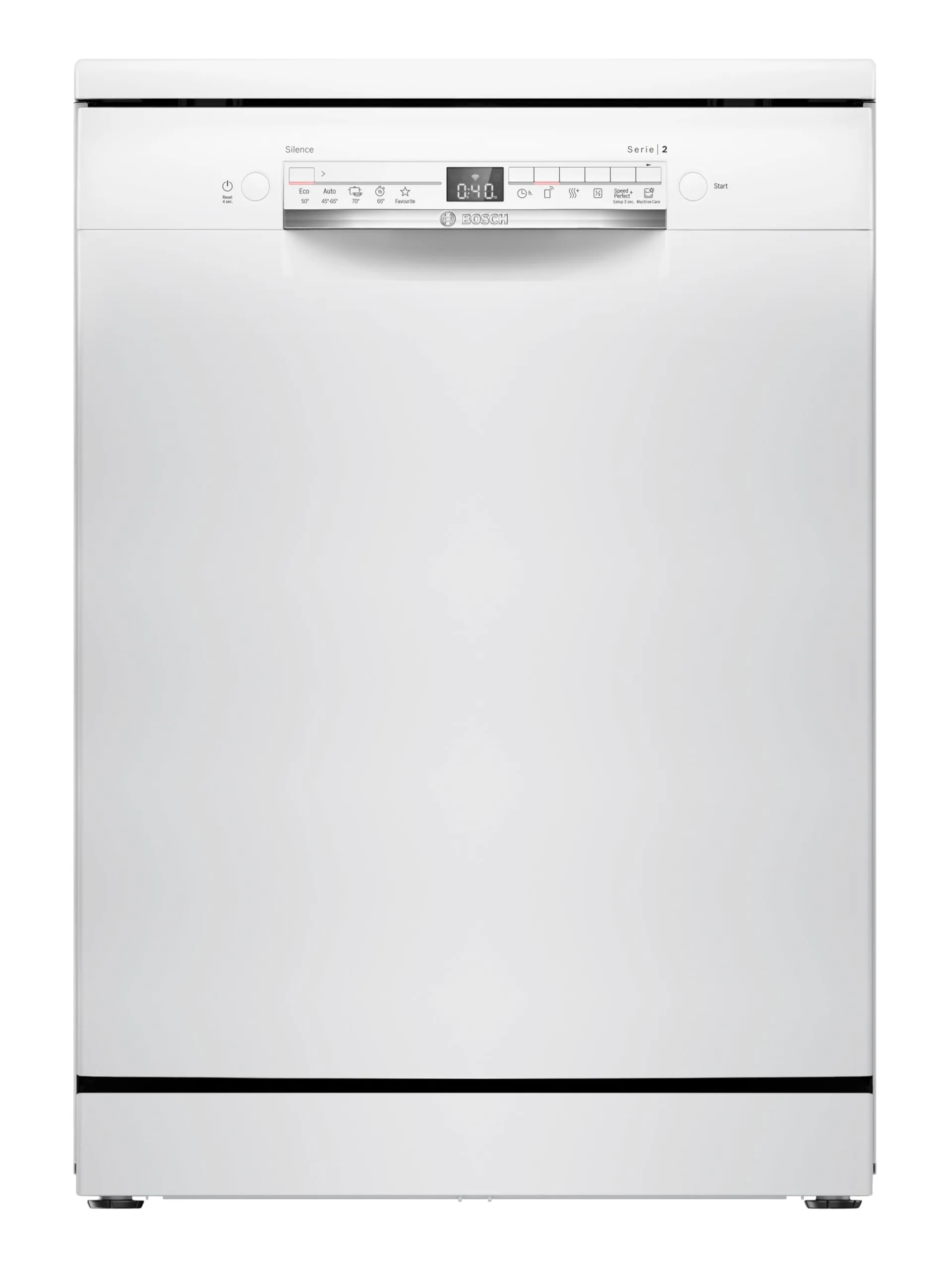 Lavastoviglie da libera installazione Bosch Serie 2, 60 cm, Bianco