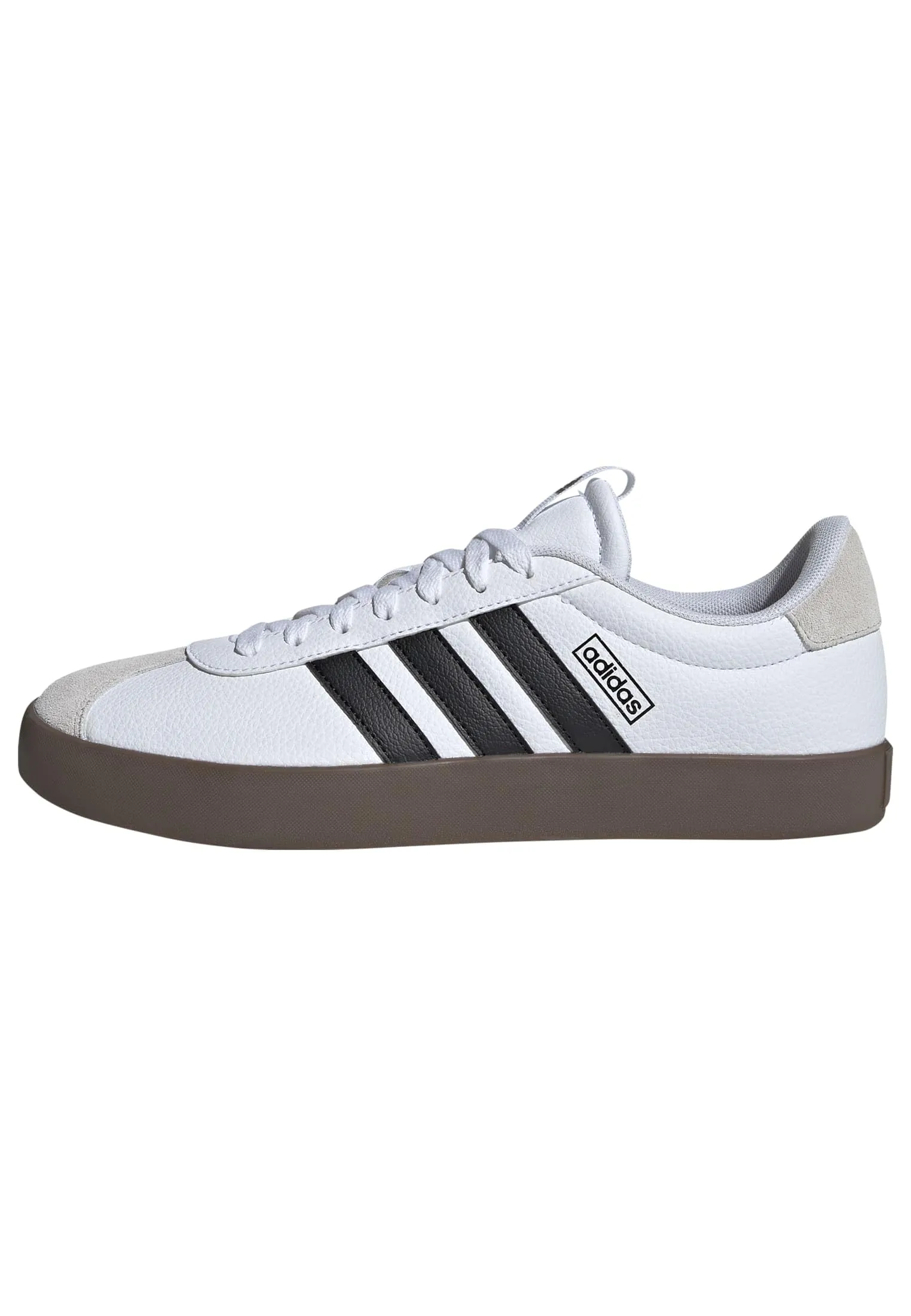 Adidas VL Court 3.0: Scarpe da Ginnastica Uomo, Bianco Nuvola, Nero Core, Grigio Ombra