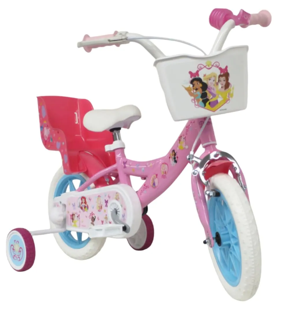 Bicicletta Bambina Disney Principesse 12 Pollici Rosa