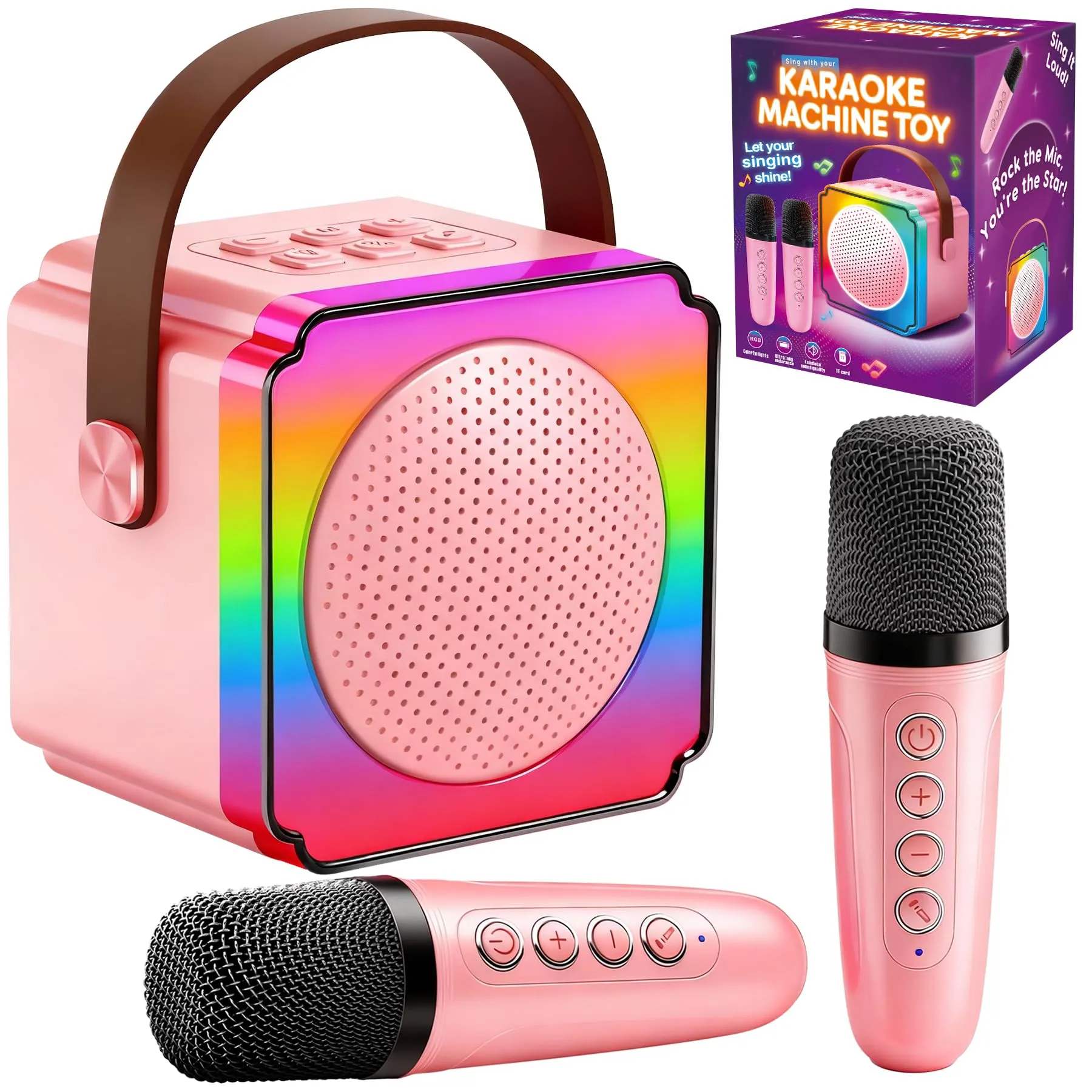 Gontence Karaoke con Microfono per Bambini: Canta, Balla e Divertiti!