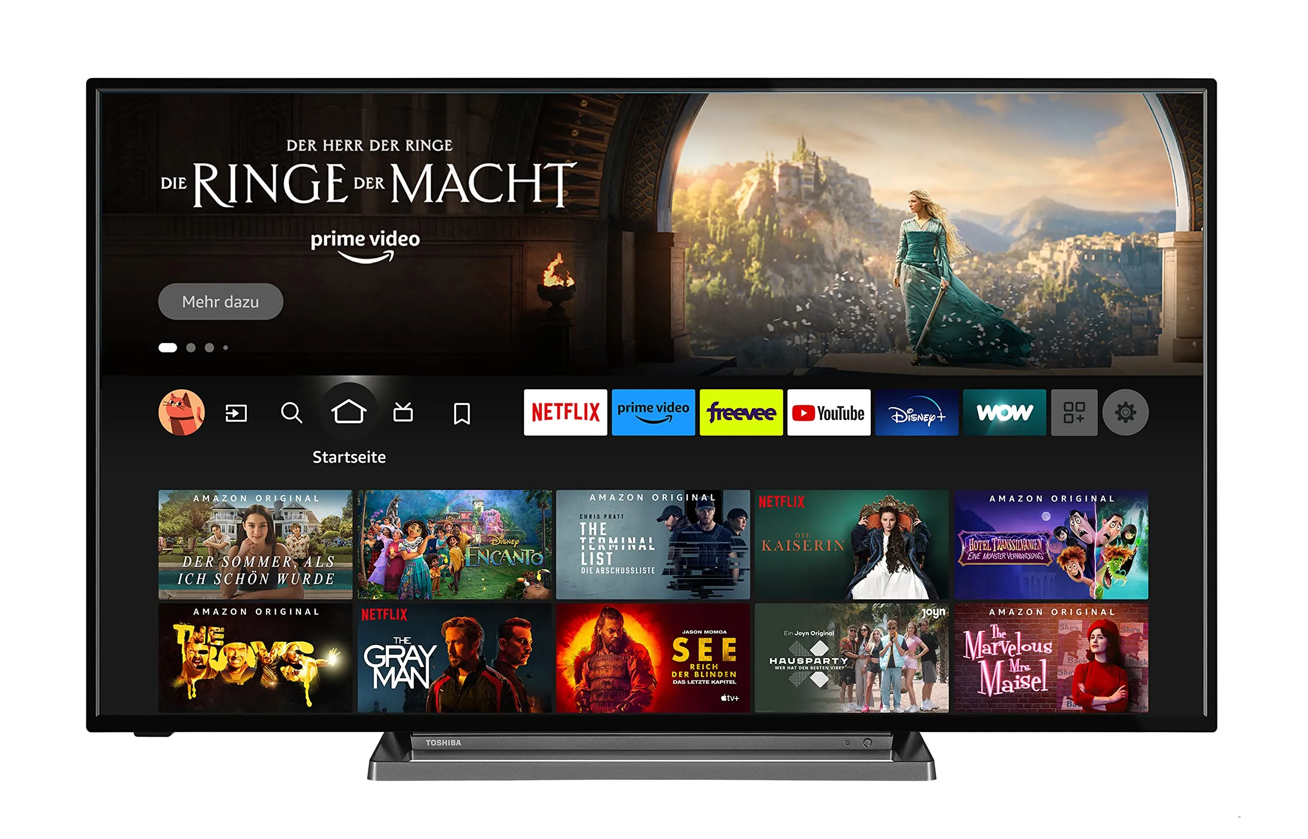 Toshiba Smart Fire TV 65" 65UF3D63DA