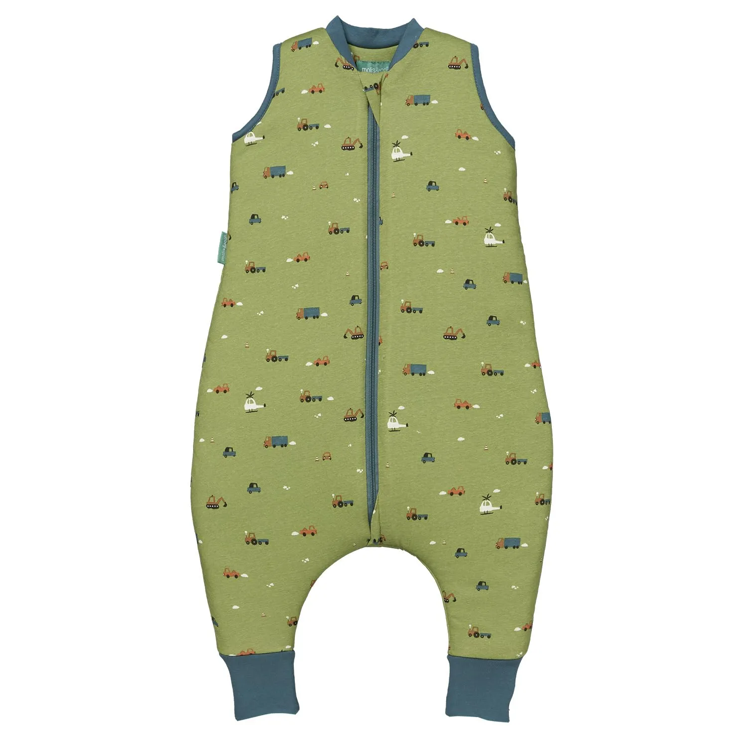 Molis&co - Sacco Nanna con Piedini Invernale - Little Drivers (3 anni)