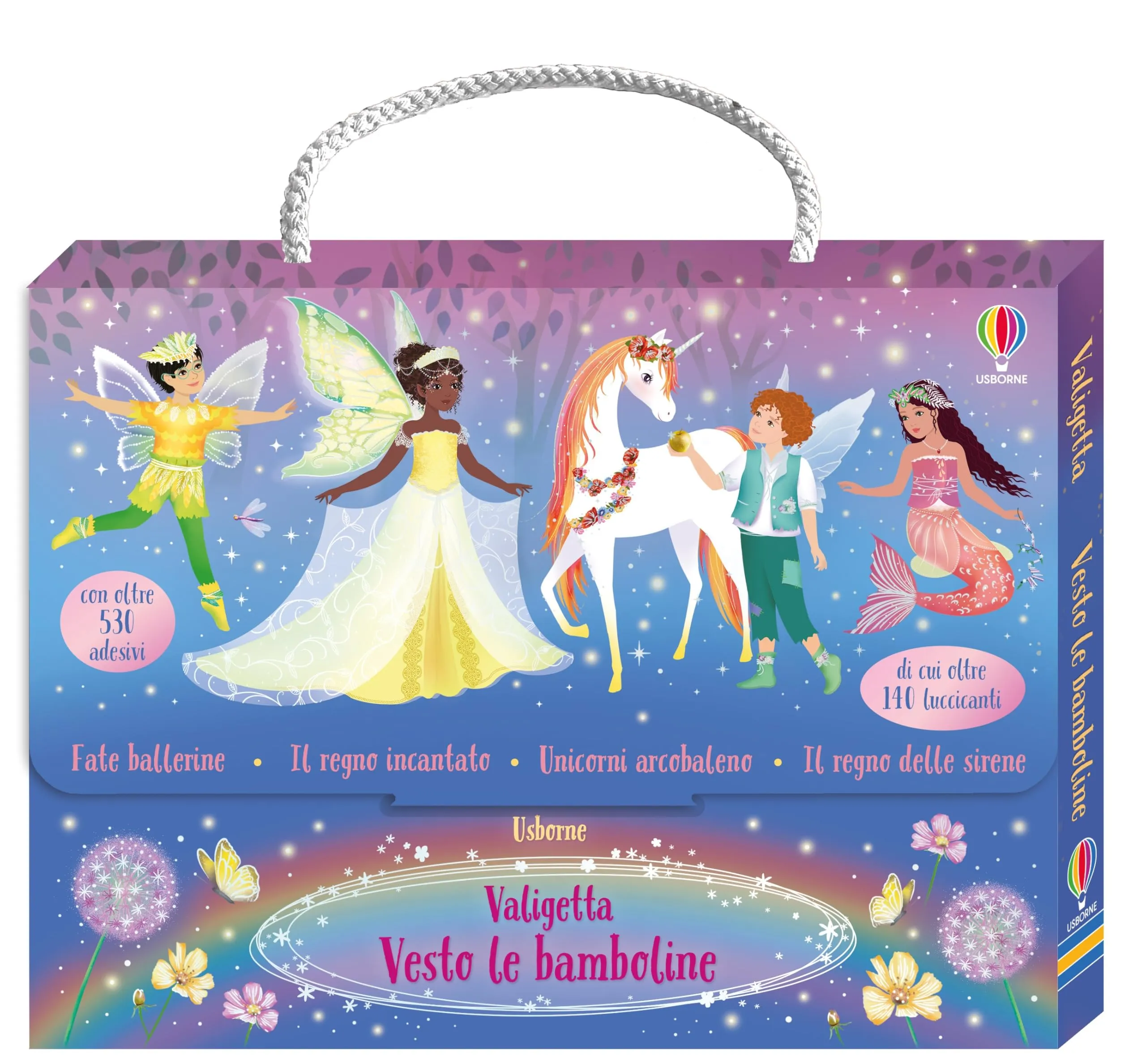 Valigetta Vesto le Bamboline: Un Mondo di Fantasia Adesiva Usborne