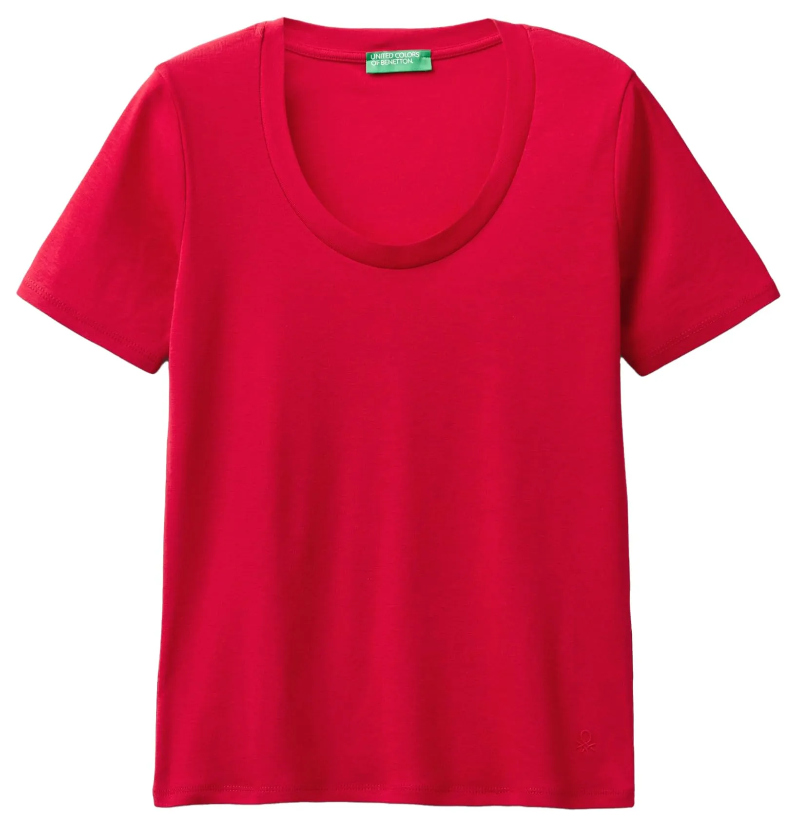 T-Shirt Costina Scollo Ovale United Colors of Benetton