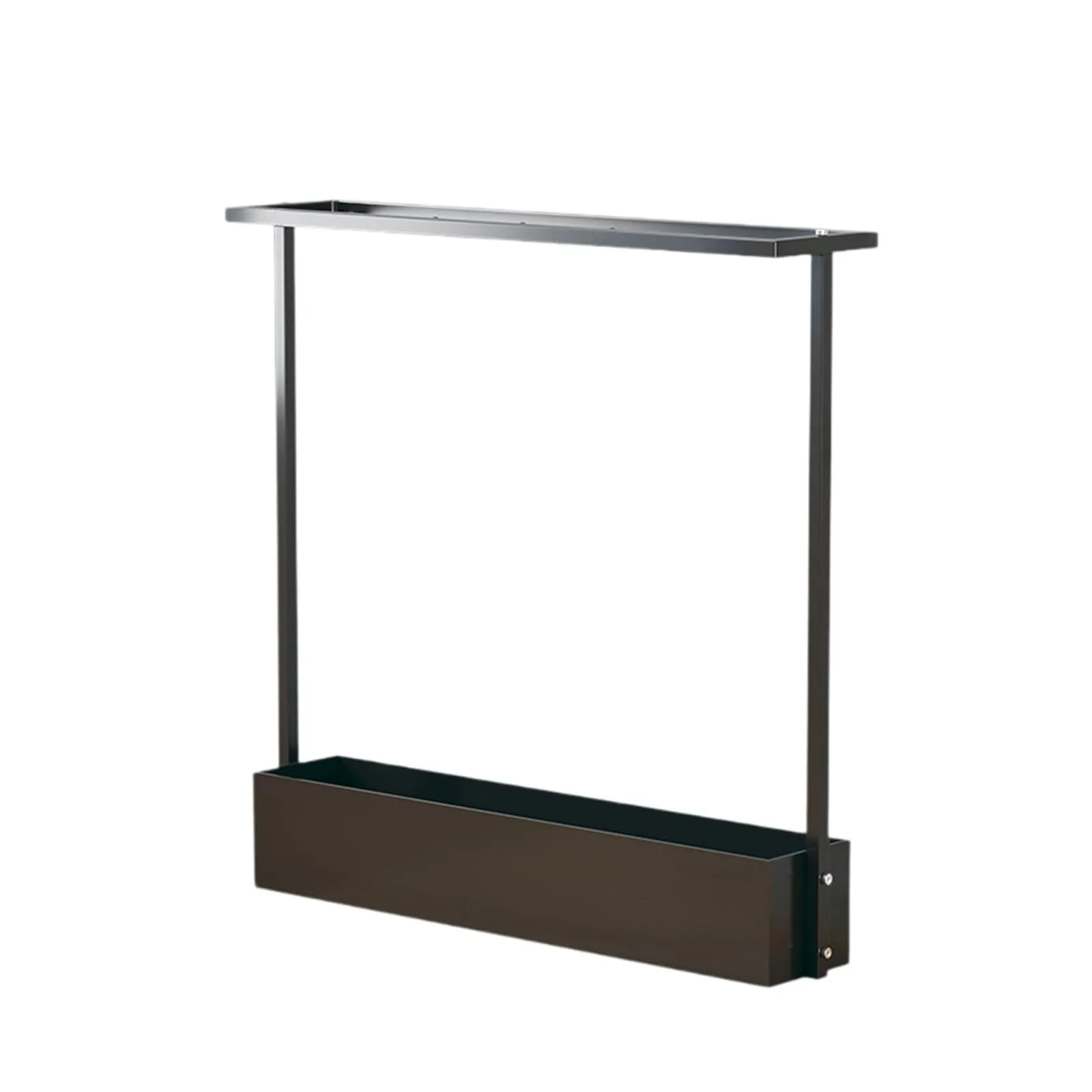 Hellery Espositore in Metallo per Racchette da Tennis e Badminton Nero