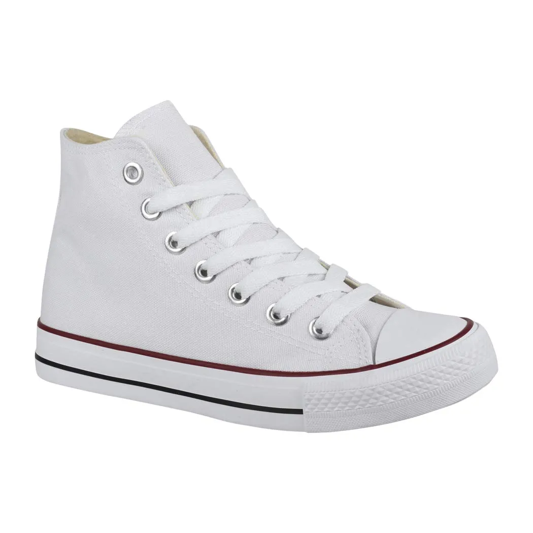 Elara Sneaker Unisex Sport High Top Bianco