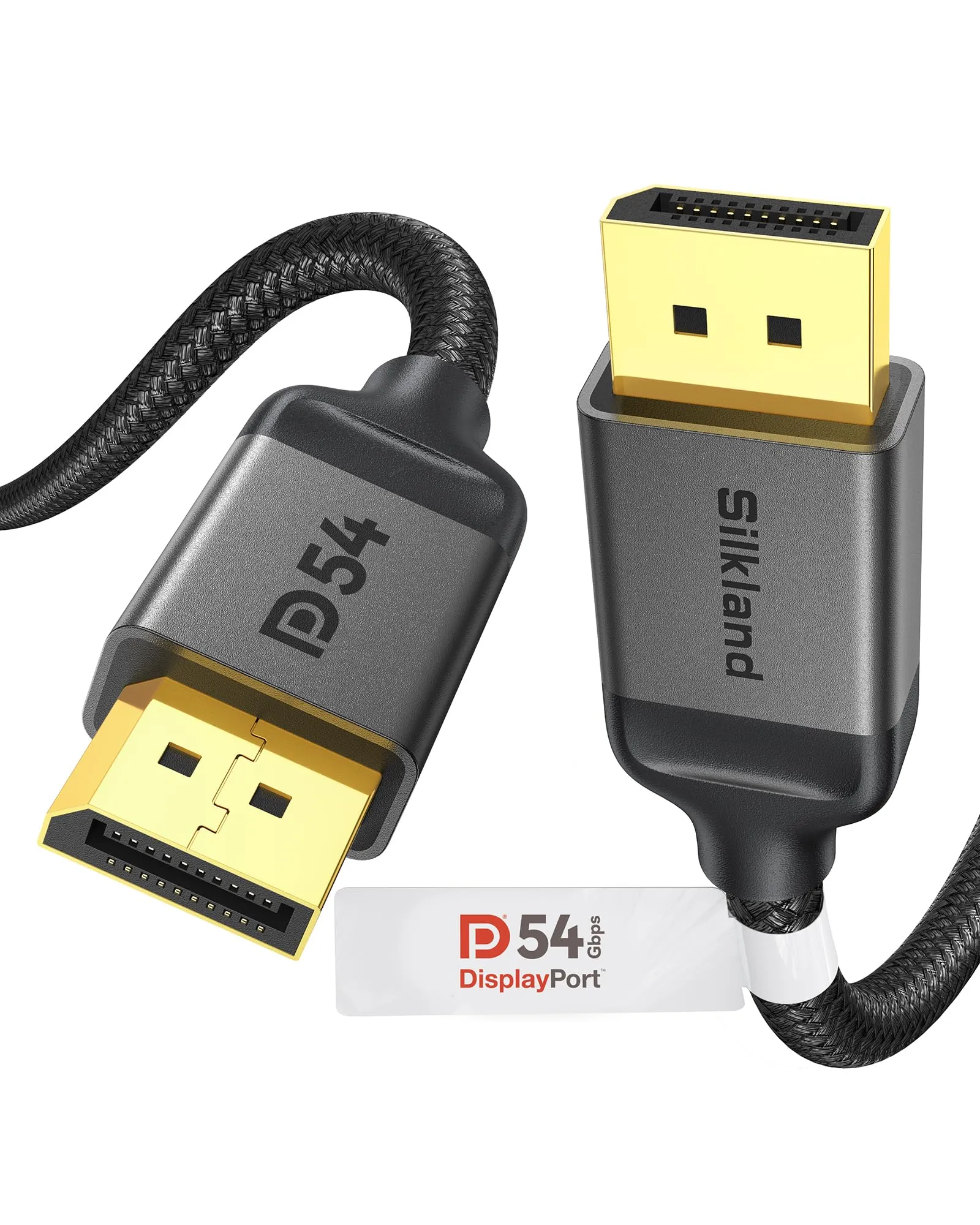Cavo DisplayPort 2.1 Silkland 16K Certificato VESA, 2 metri