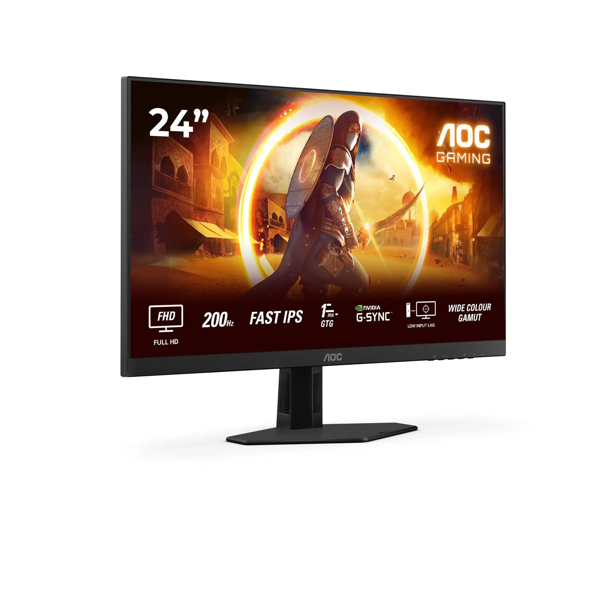 AOC Gaming 24G4HRE - Monitor Gaming FHD 24" 200Hz 1ms