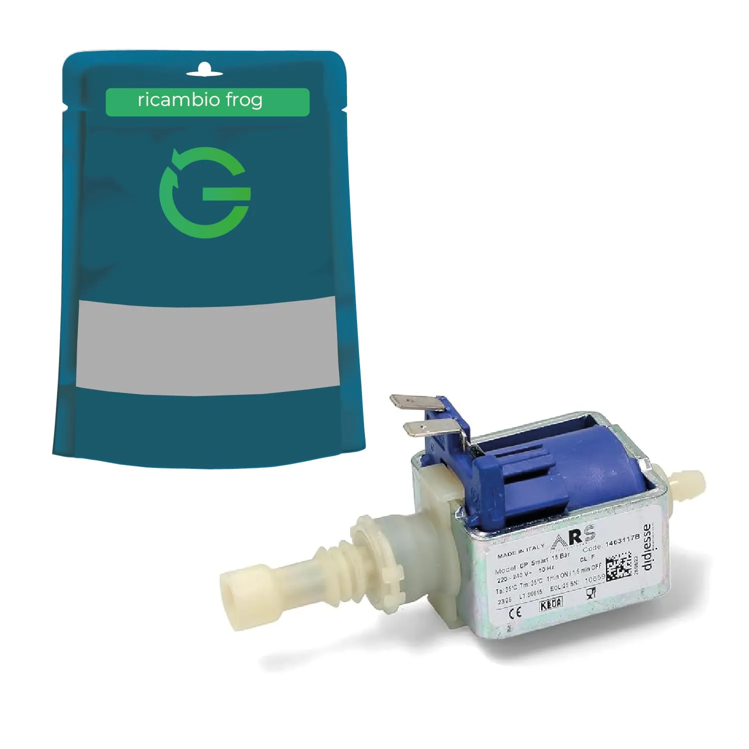 Pompa Caffè G GRIMALDI ARS 230V 50HZ 15bar - Ricambio Compatibile Didiesse Frog